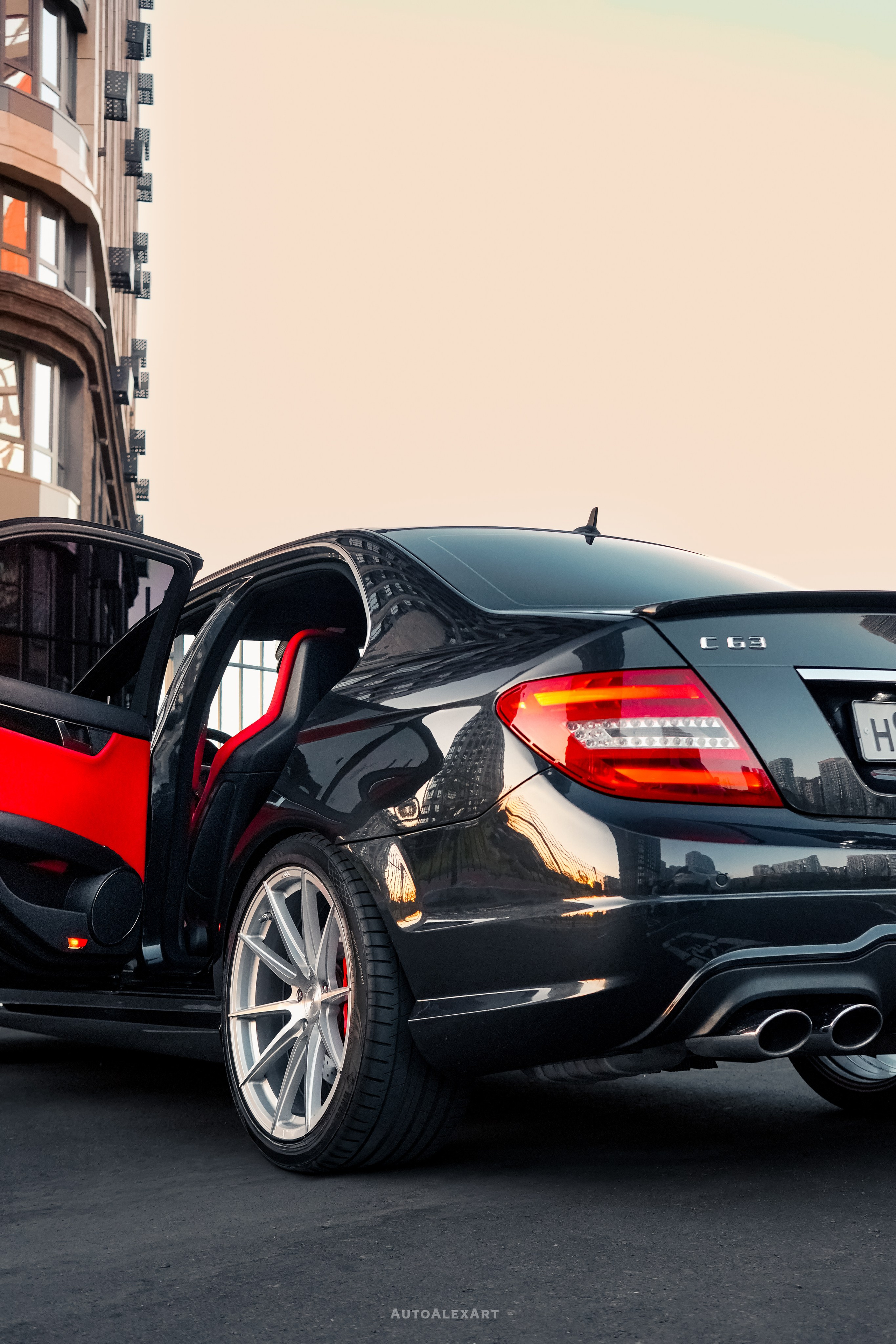 Mercedes Benz C63 AMG W204. AutoAlexArt