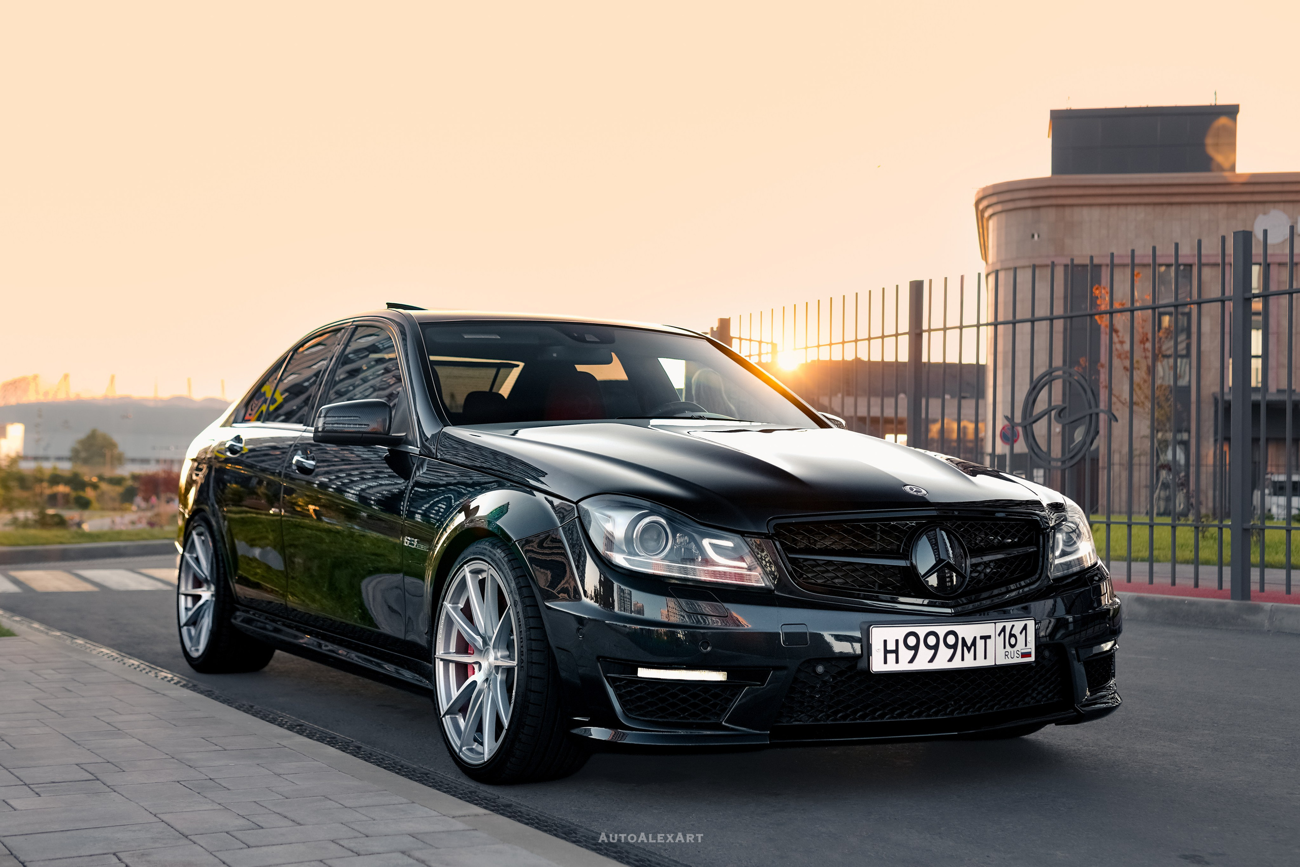 Mercedes Benz C63 AMG W204. AutoAlexArt