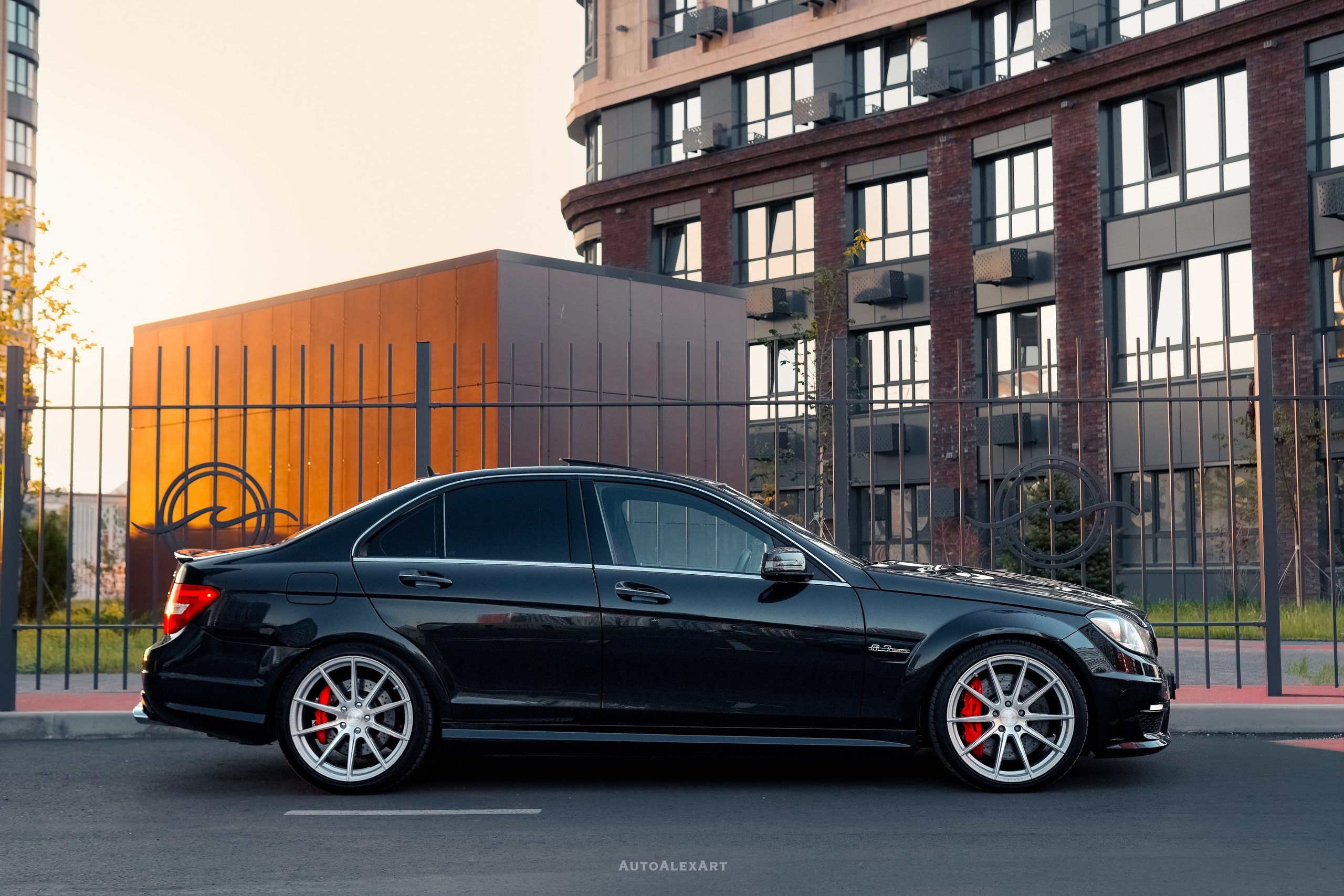 Mercedes Benz C63 AMG W204. AutoAlexArt