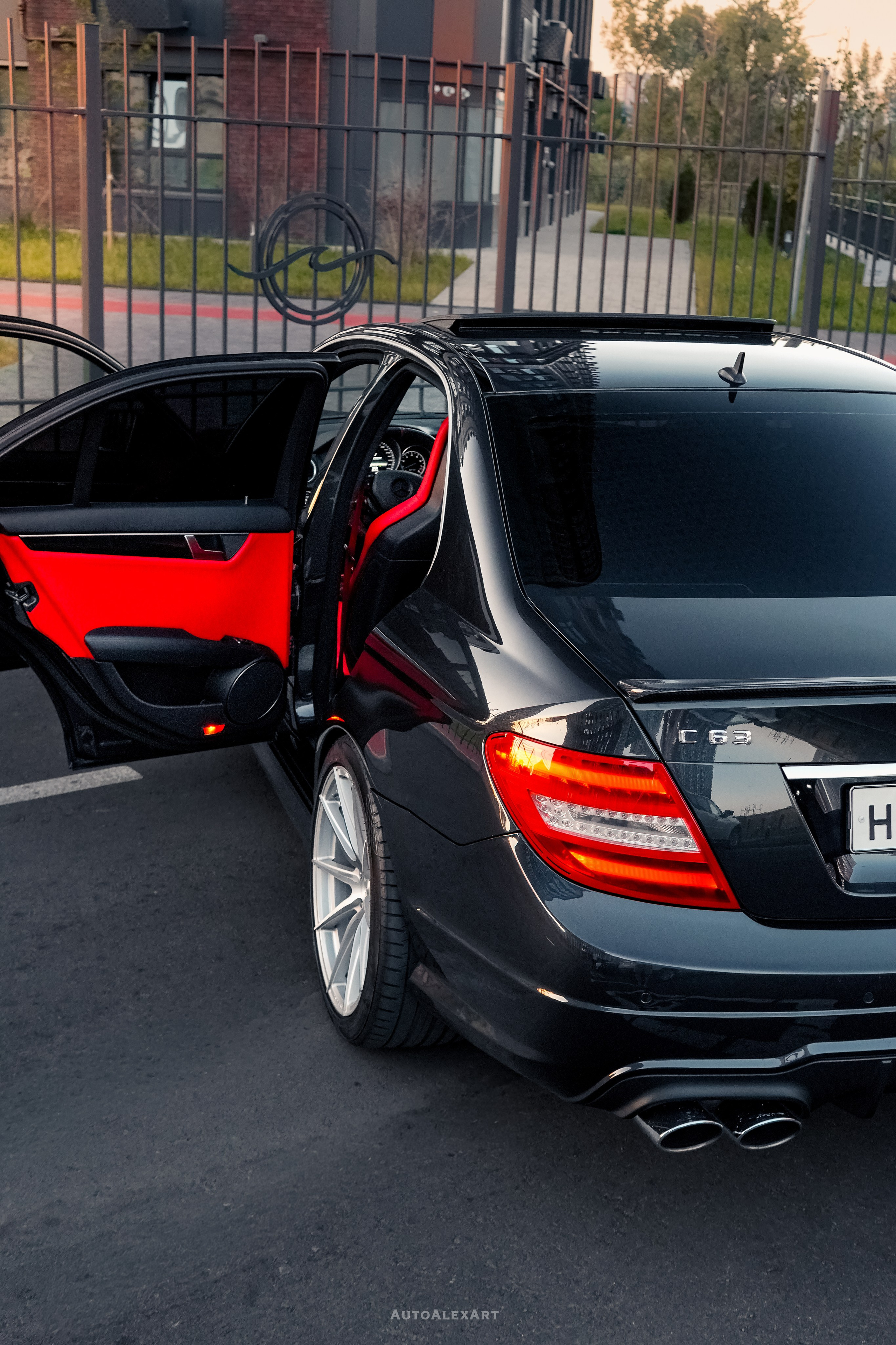 Mercedes Benz C63 AMG W204. AutoAlexArt