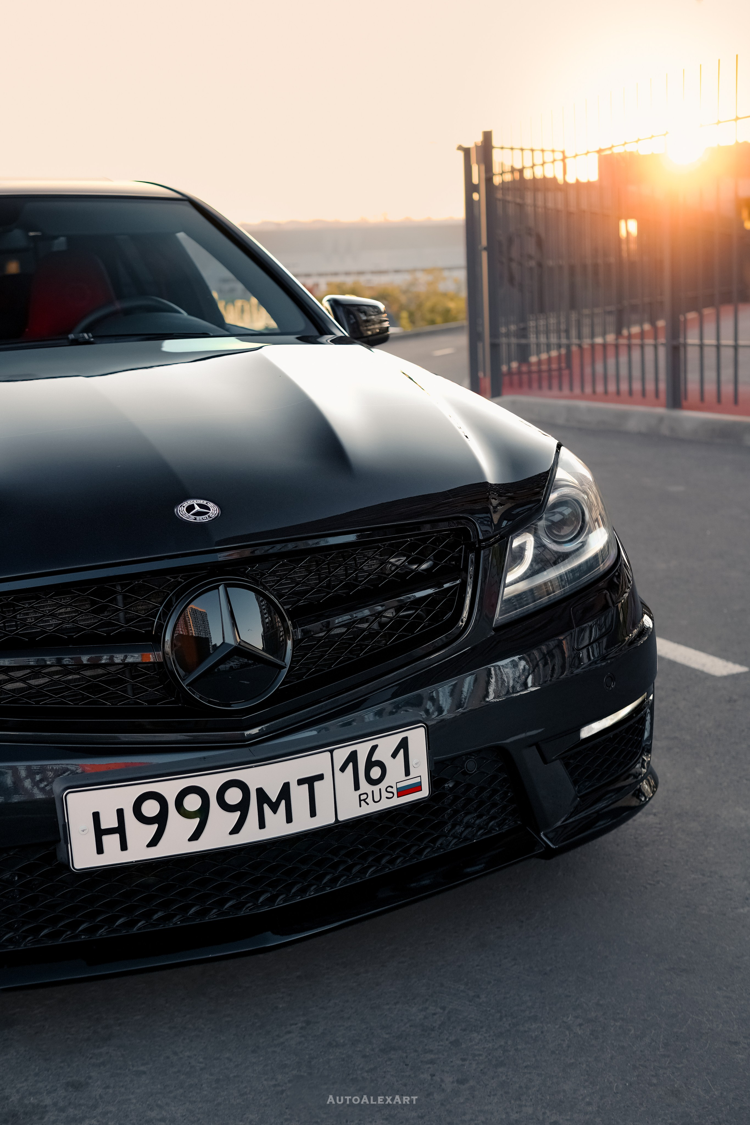 Mercedes Benz C63 AMG W204. AutoAlexArt