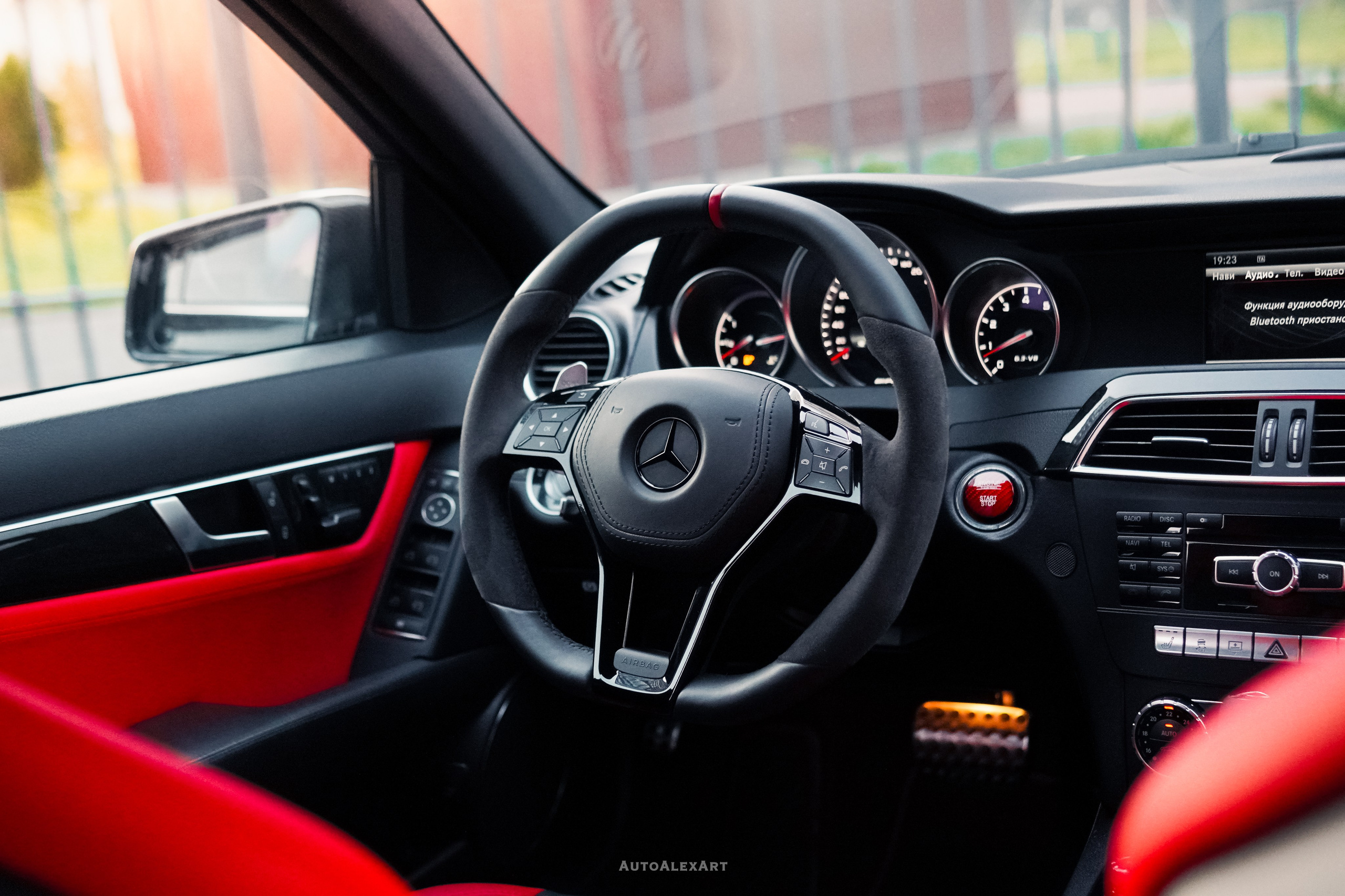 Mercedes Benz C63 AMG W204. AutoAlexArt