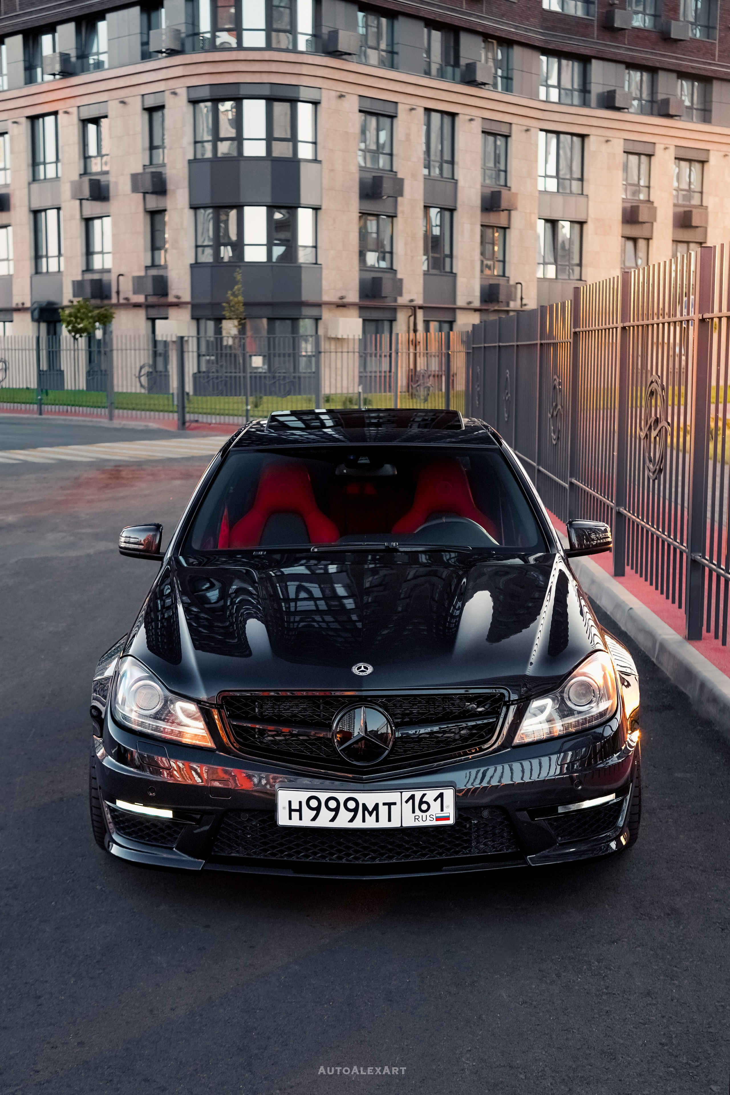 Mercedes Benz C63 AMG W204. AutoAlexArt