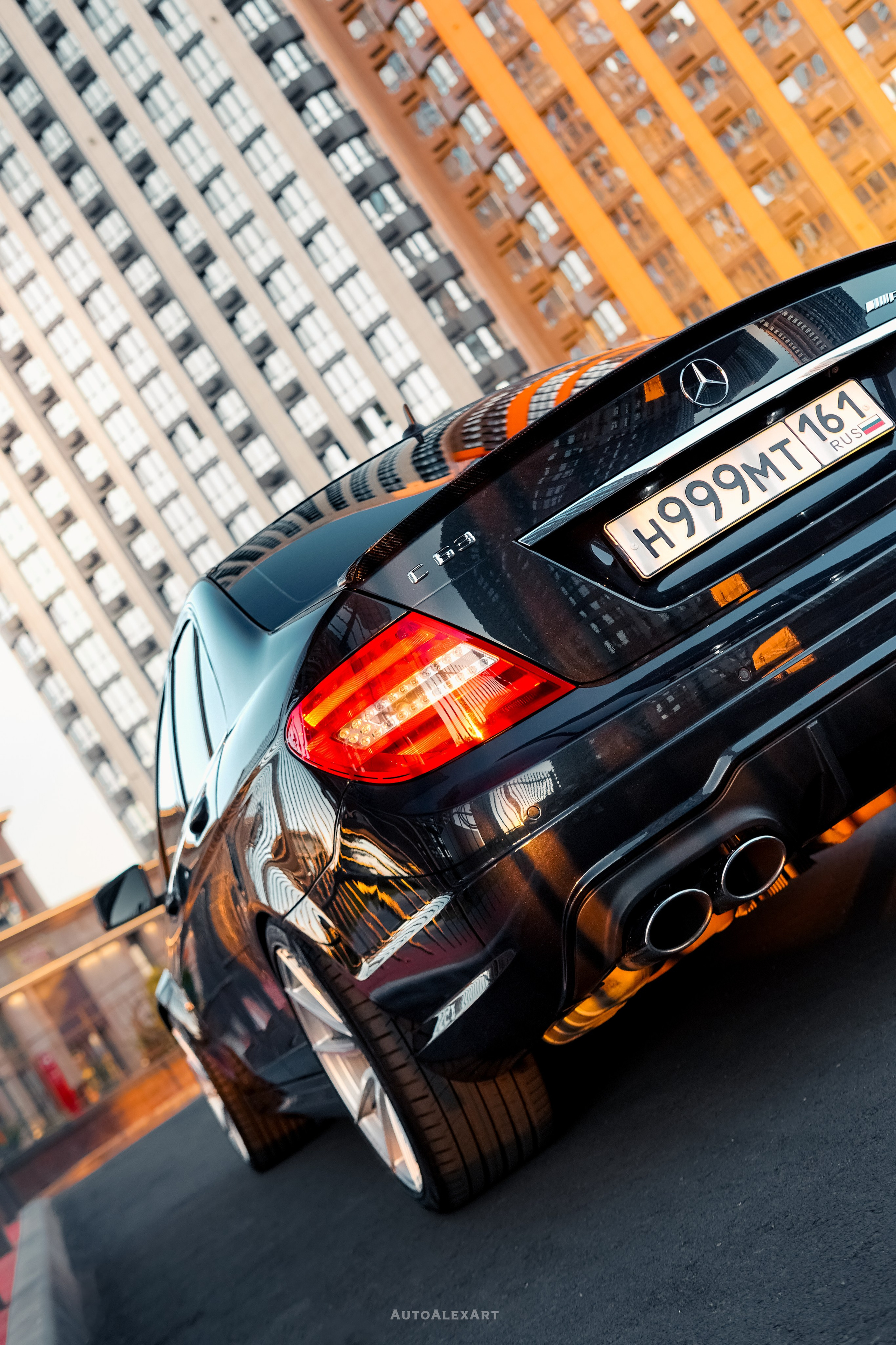 Mercedes Benz C63 AMG W204. AutoAlexArt