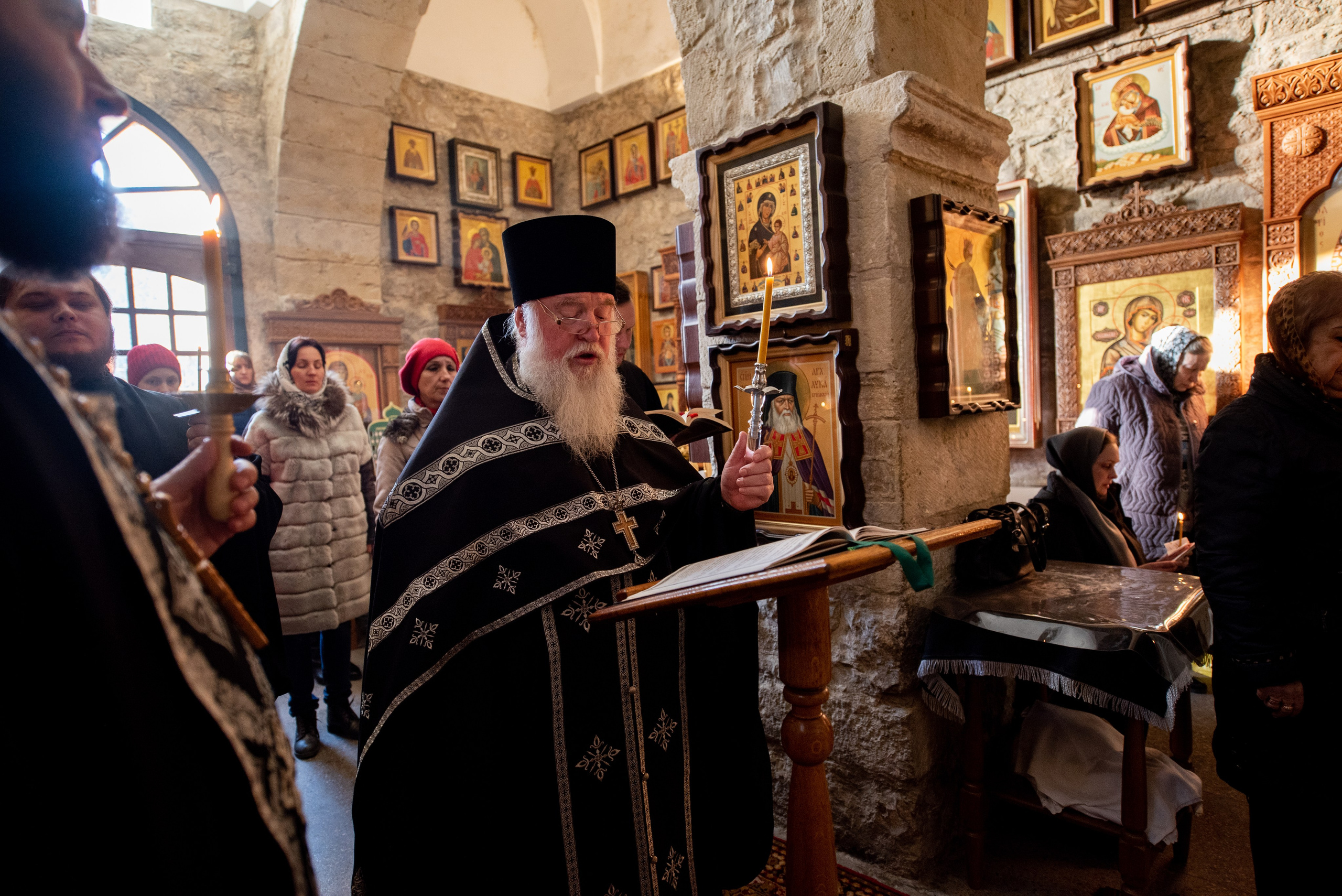 Служба в Иверском храме 2.03.2023. Семейный и свадебный фотограф в Феодосии и Коктебеле