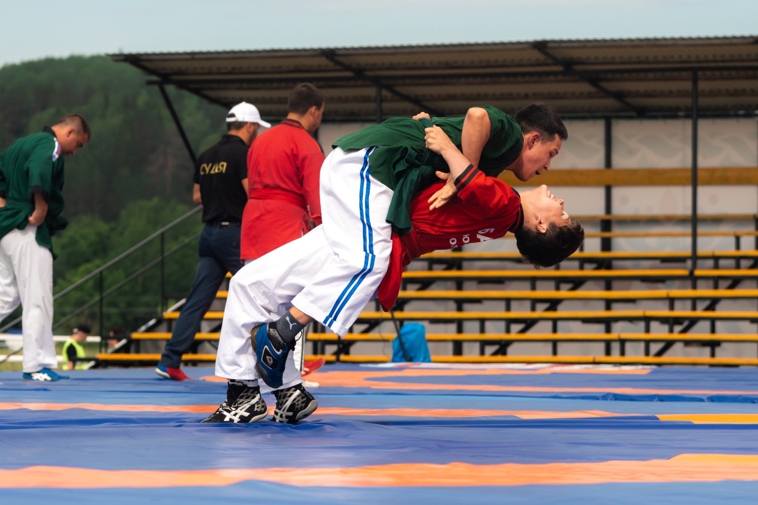 Фотографии с Всероссийских соревнований по көрәш
