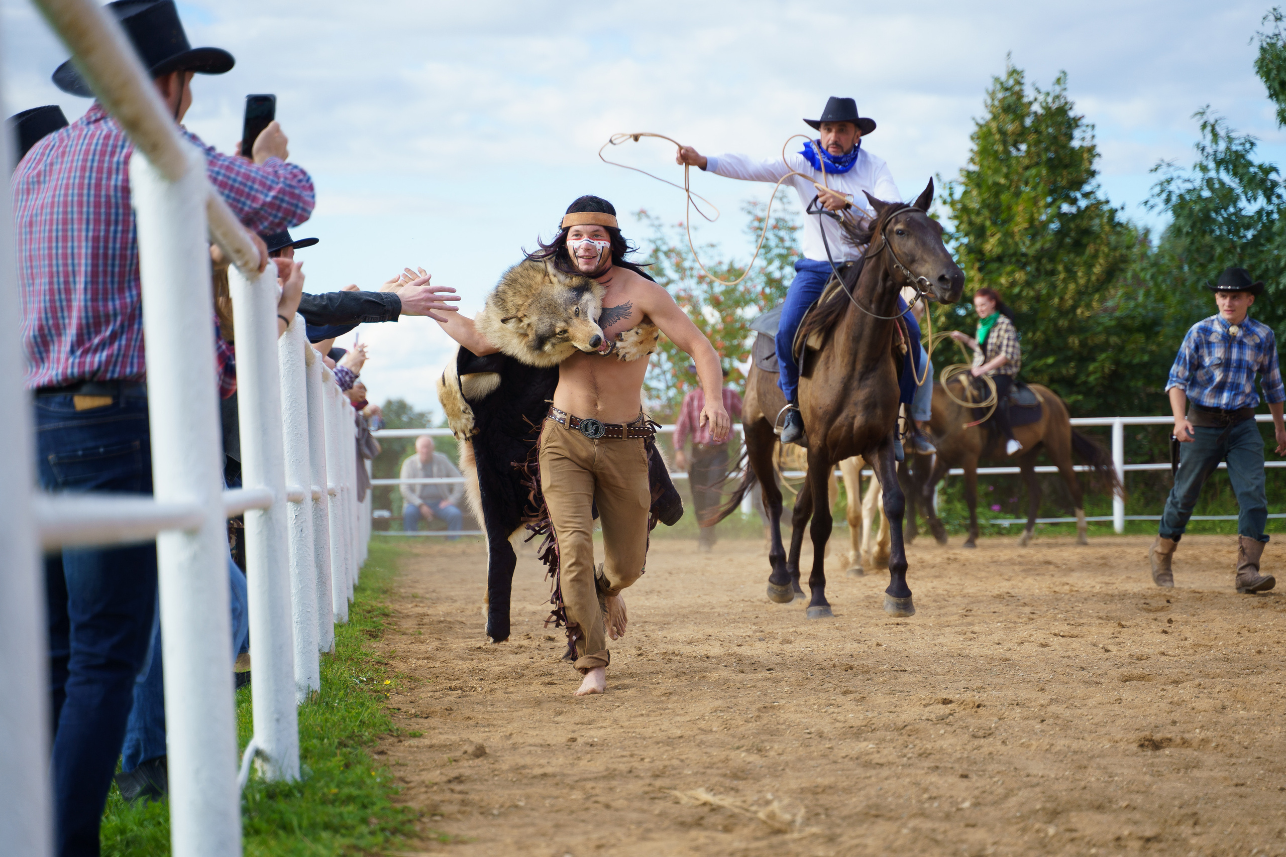 Дикий, дикий Запад. корпоратив компании «Европарк». Студийный и свадебный фотограф в Москве Айк Саркисян