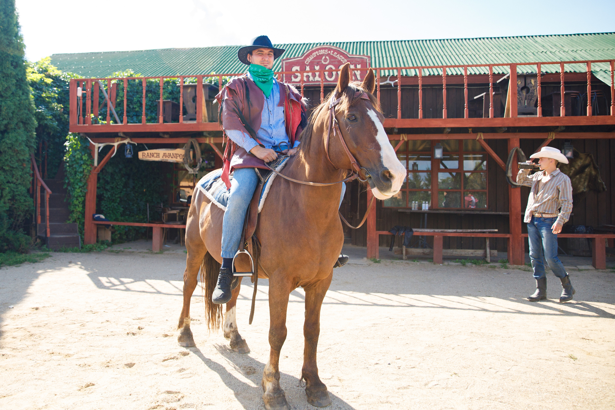 Дикий, дикий Запад. корпоратив компании «Европарк». Студийный и свадебный фотограф в Москве Айк Саркисян