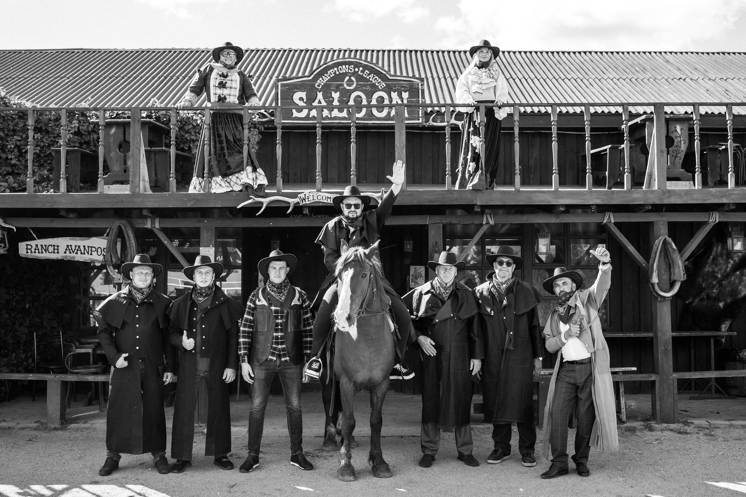 Дикий, дикий Запад. корпоратив компании «Европарк». Студийный и свадебный фотограф в Москве Айк Саркисян