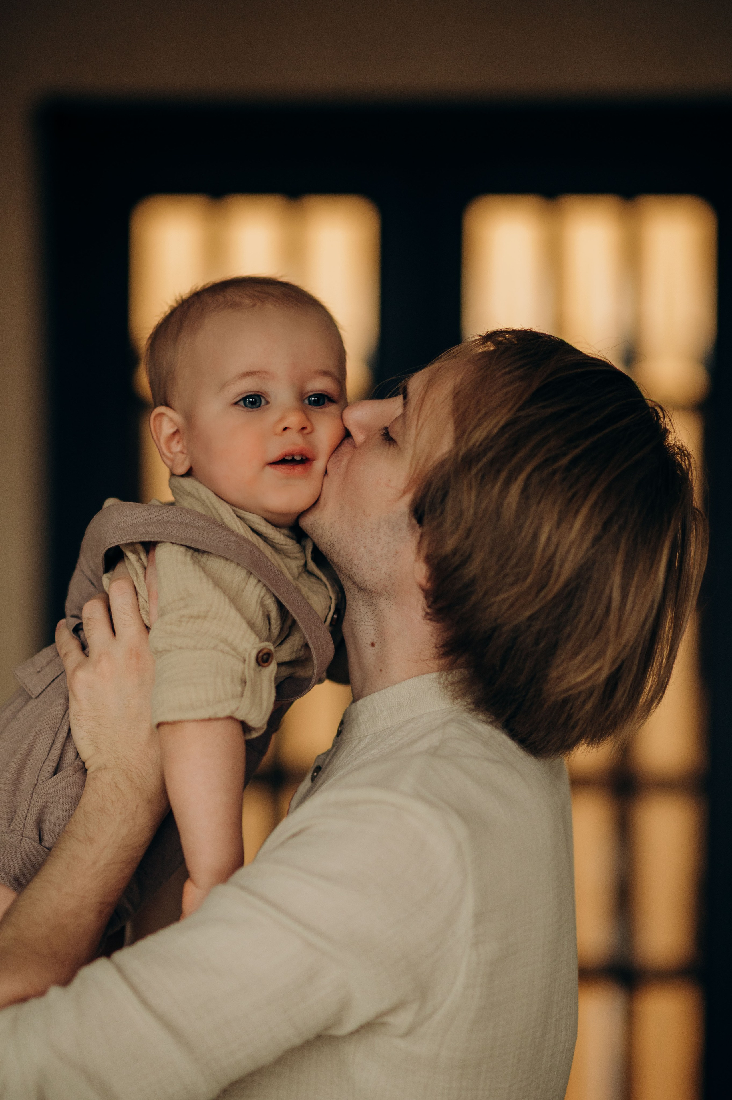 Домашняя фотосессия на годик. Семейный фотограф в Домодедово и Москве Елена Пичугина