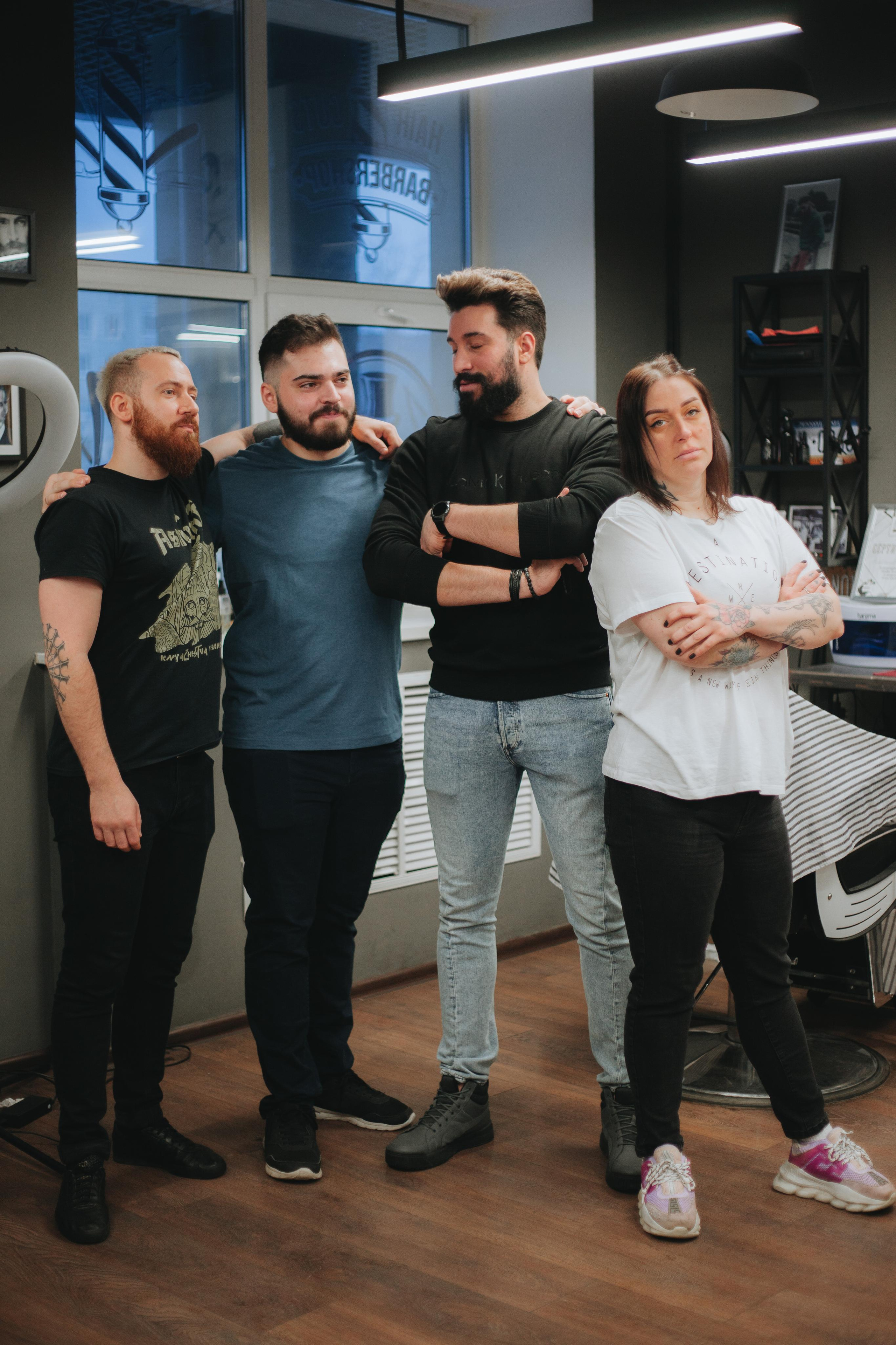 Контент для барбершопа BORODACH. Ваш фотограф Любовь Чистякова