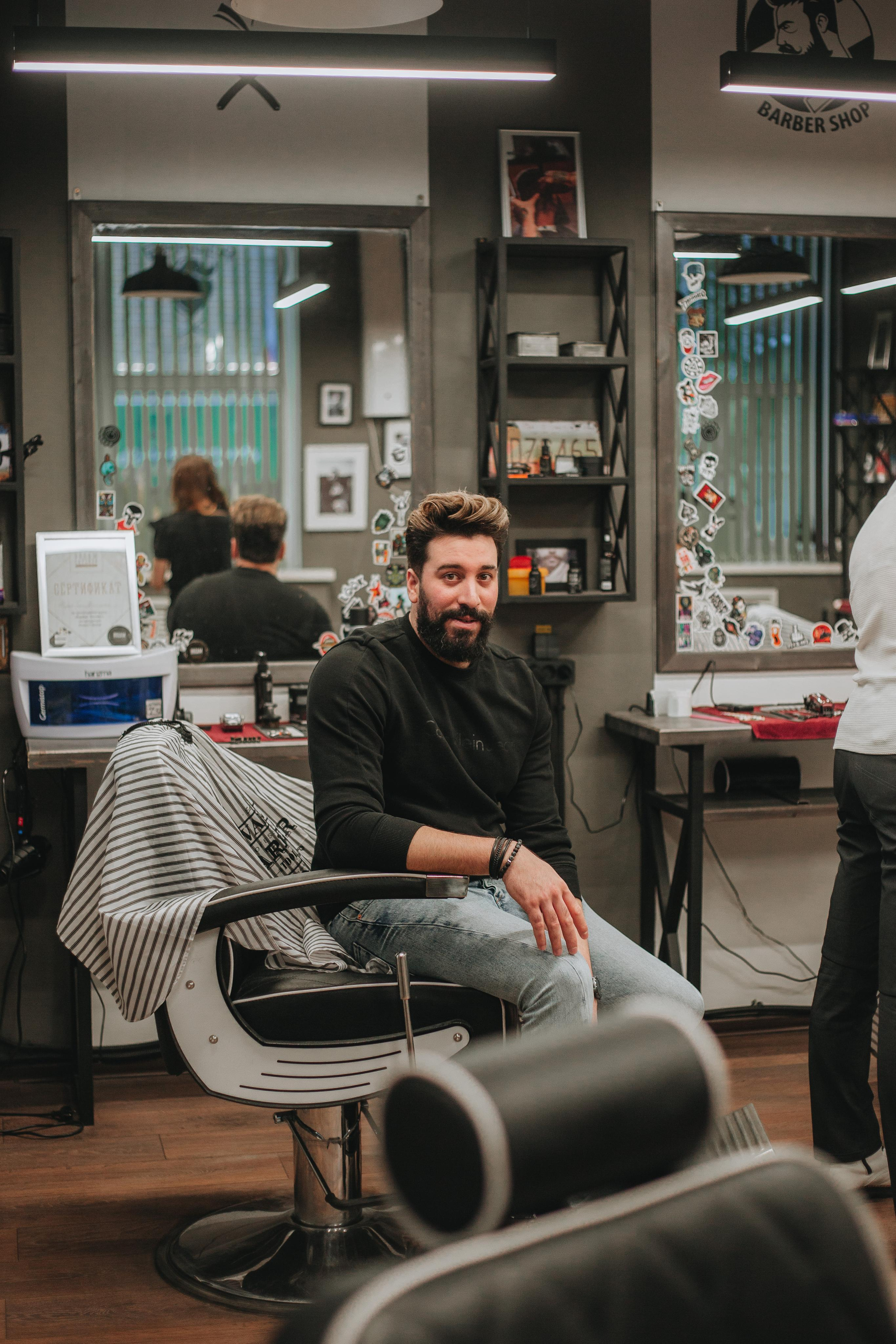 Контент для барбершопа BORODACH. Ваш фотограф Любовь Чистякова
