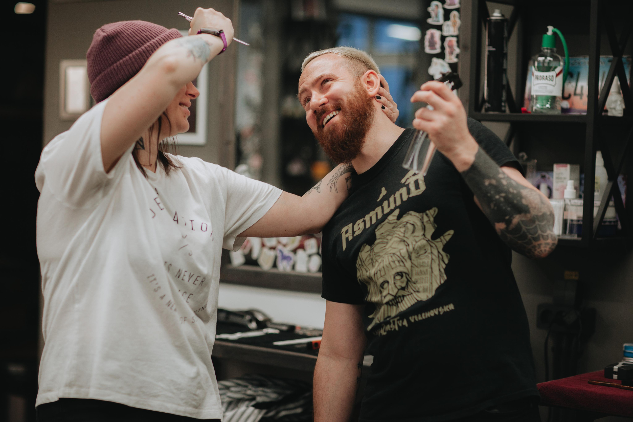 Контент для барбершопа BORODACH. Ваш фотограф Любовь Чистякова