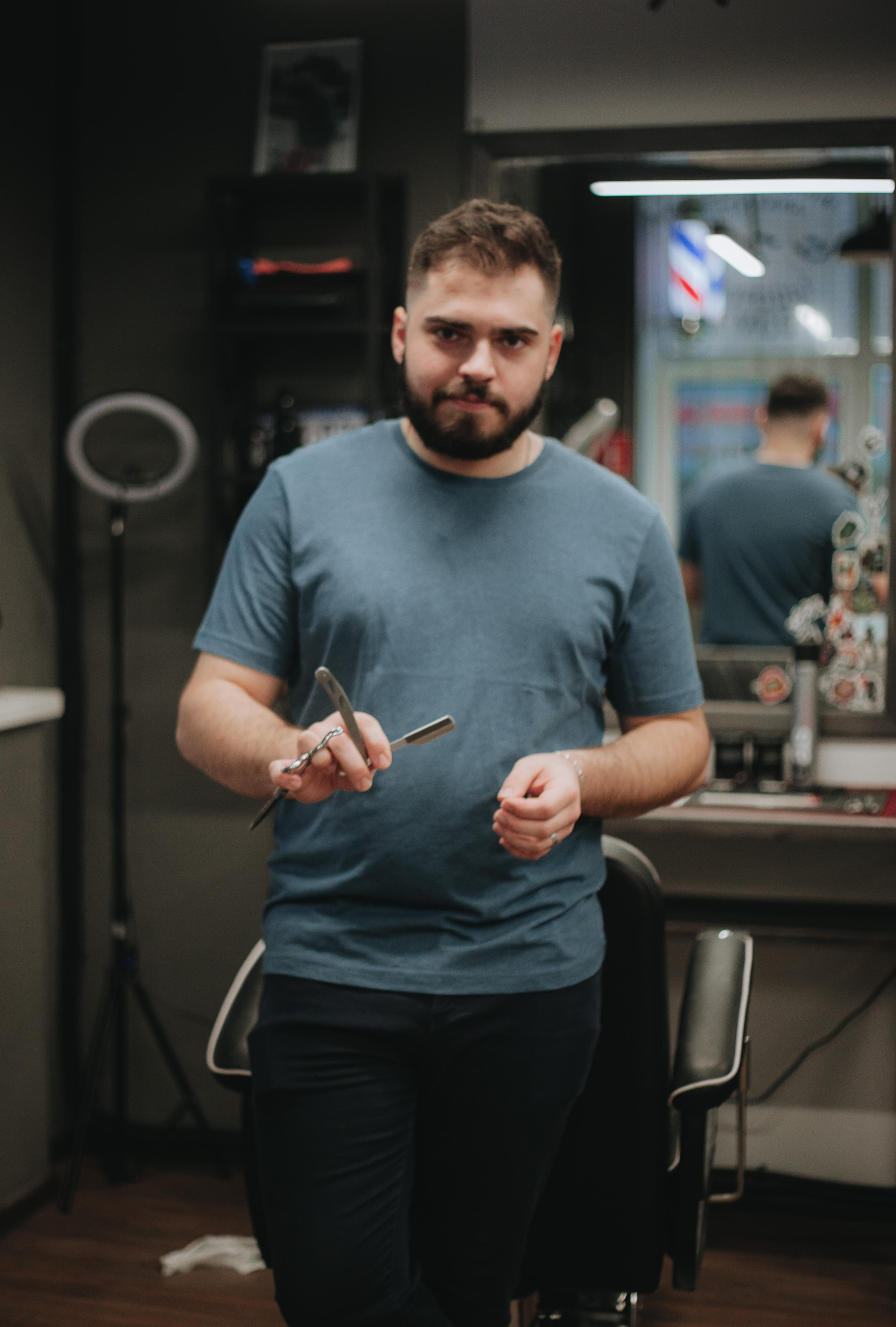 Контент для барбершопа BORODACH. Ваш фотограф Любовь Чистякова