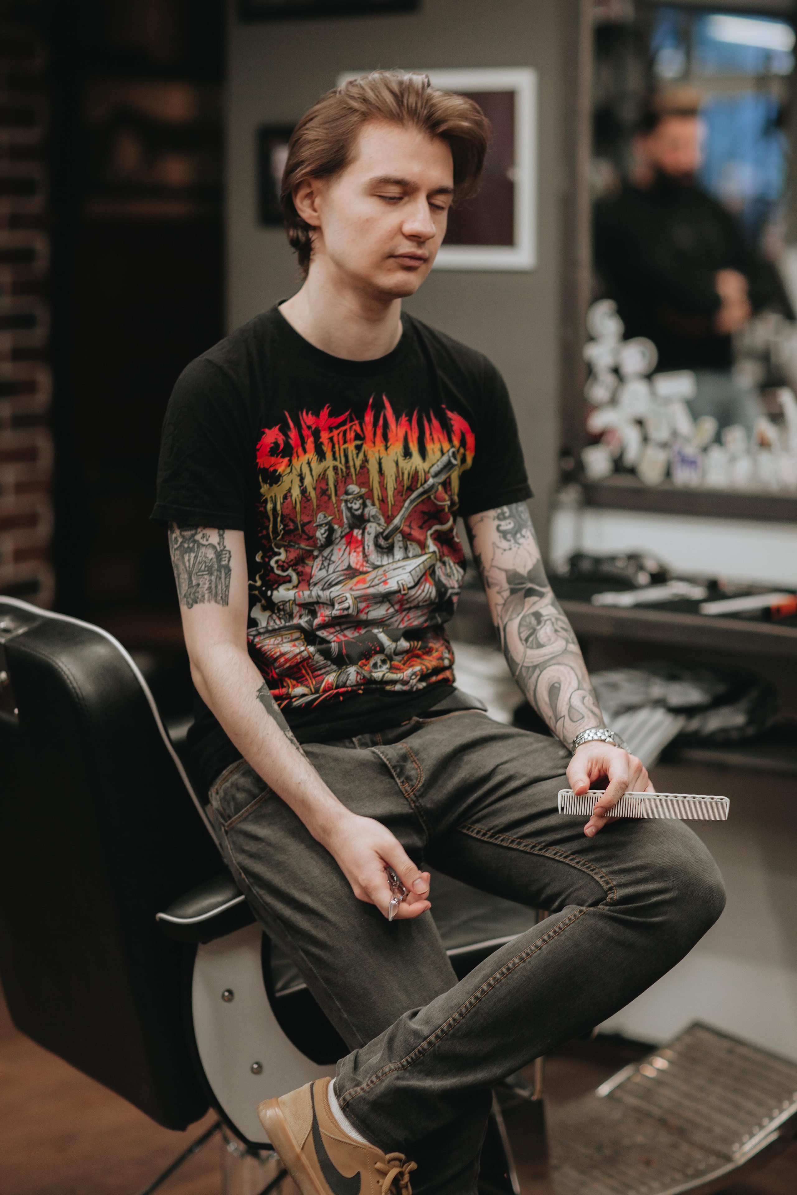 Контент для барбершопа BORODACH. Ваш фотограф Любовь Чистякова