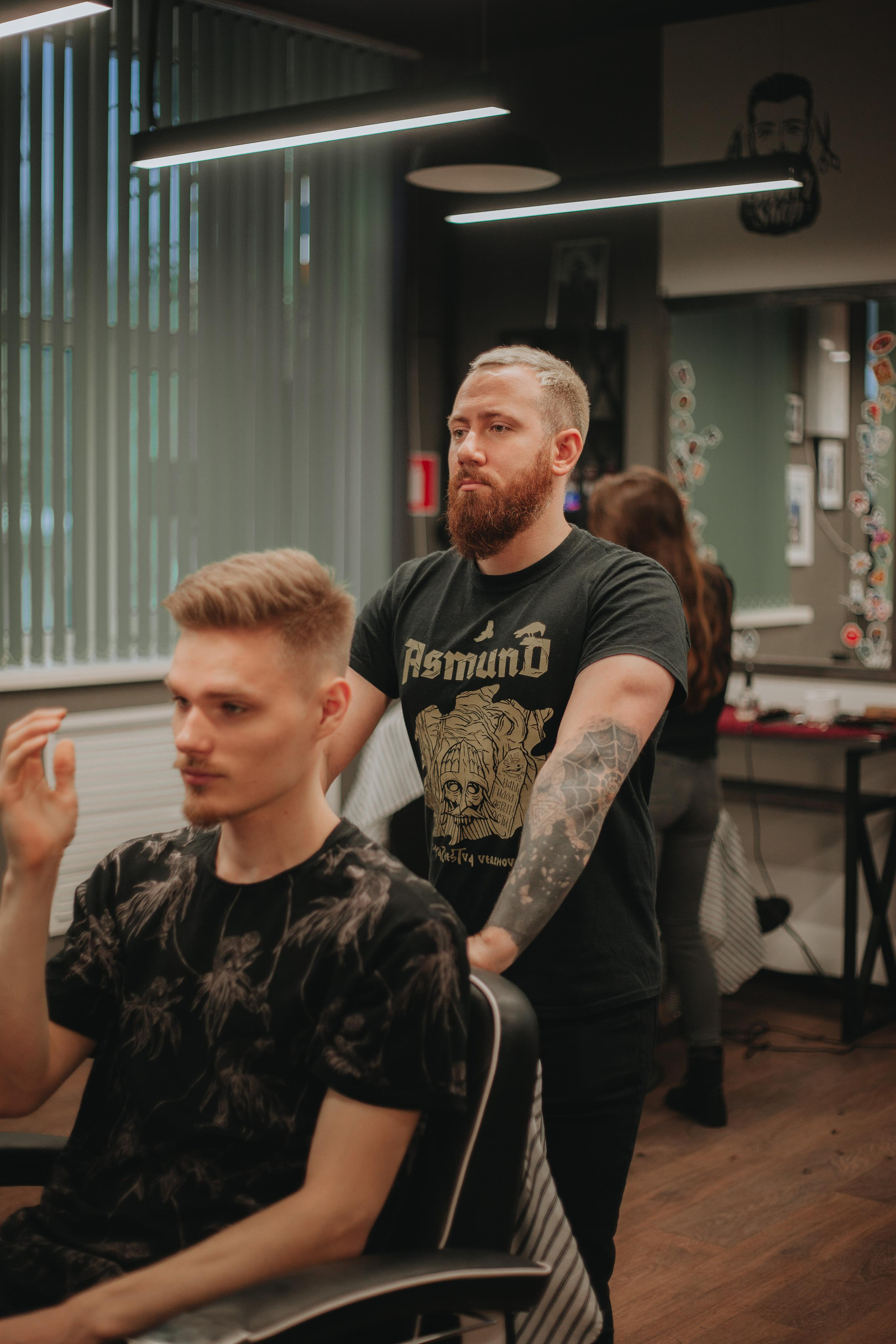 Контент для барбершопа BORODACH. Ваш фотограф Любовь Чистякова