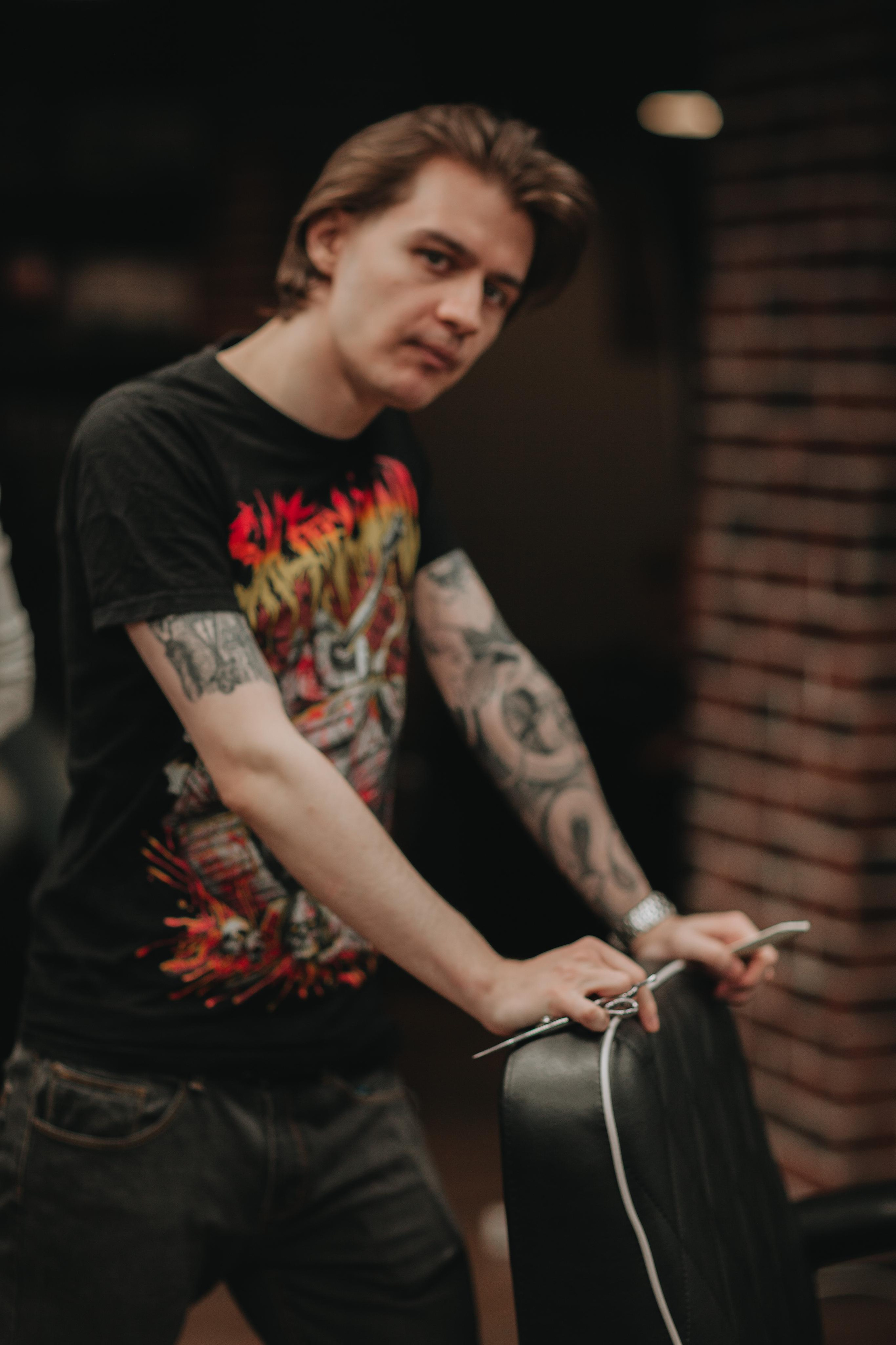 Контент для барбершопа BORODACH. Ваш фотограф Любовь Чистякова