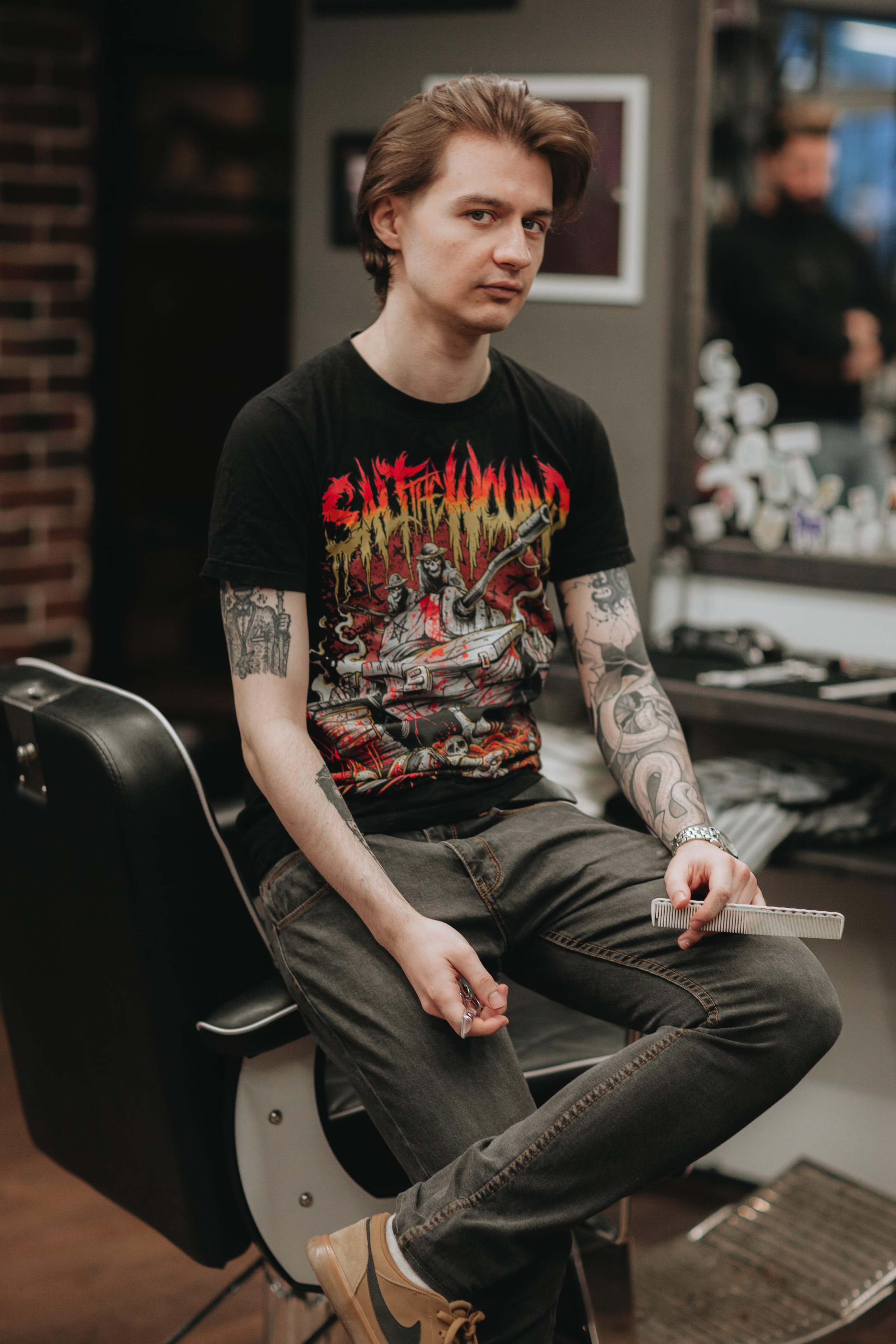 Контент для барбершопа BORODACH. Ваш фотограф Любовь Чистякова