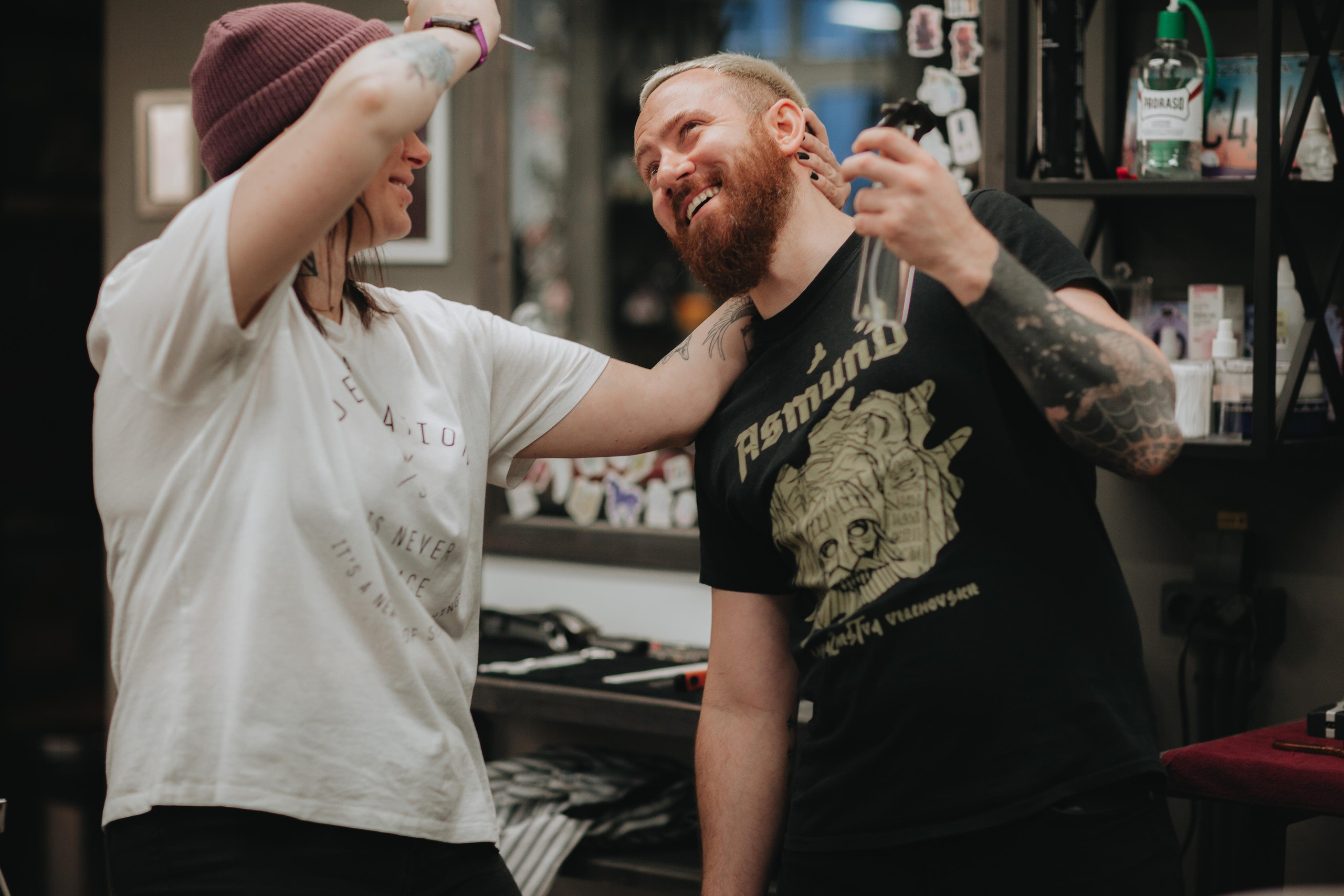 Контент для барбершопа BORODACH. Ваш фотограф Любовь Чистякова