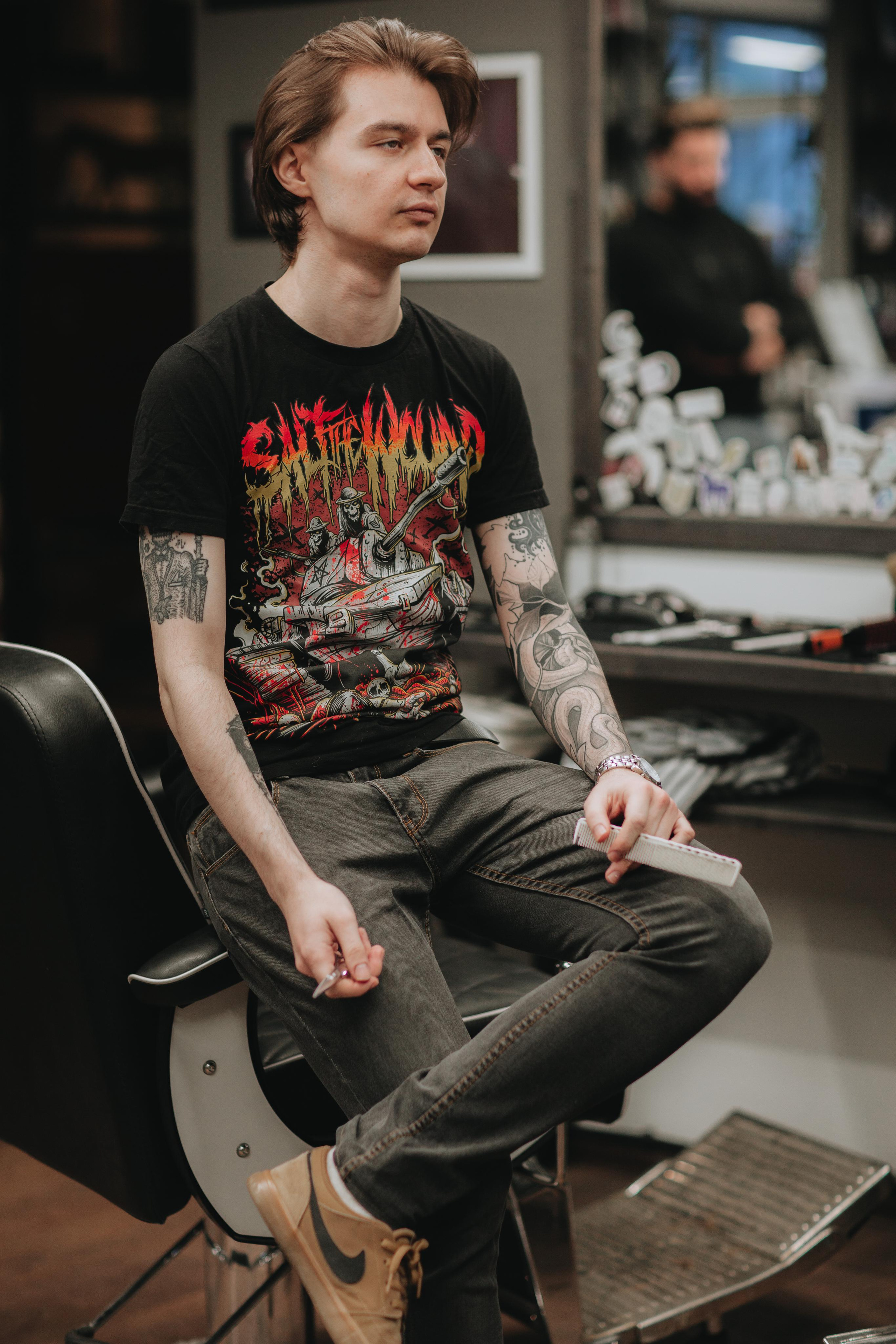 Контент для барбершопа BORODACH. Ваш фотограф Любовь Чистякова