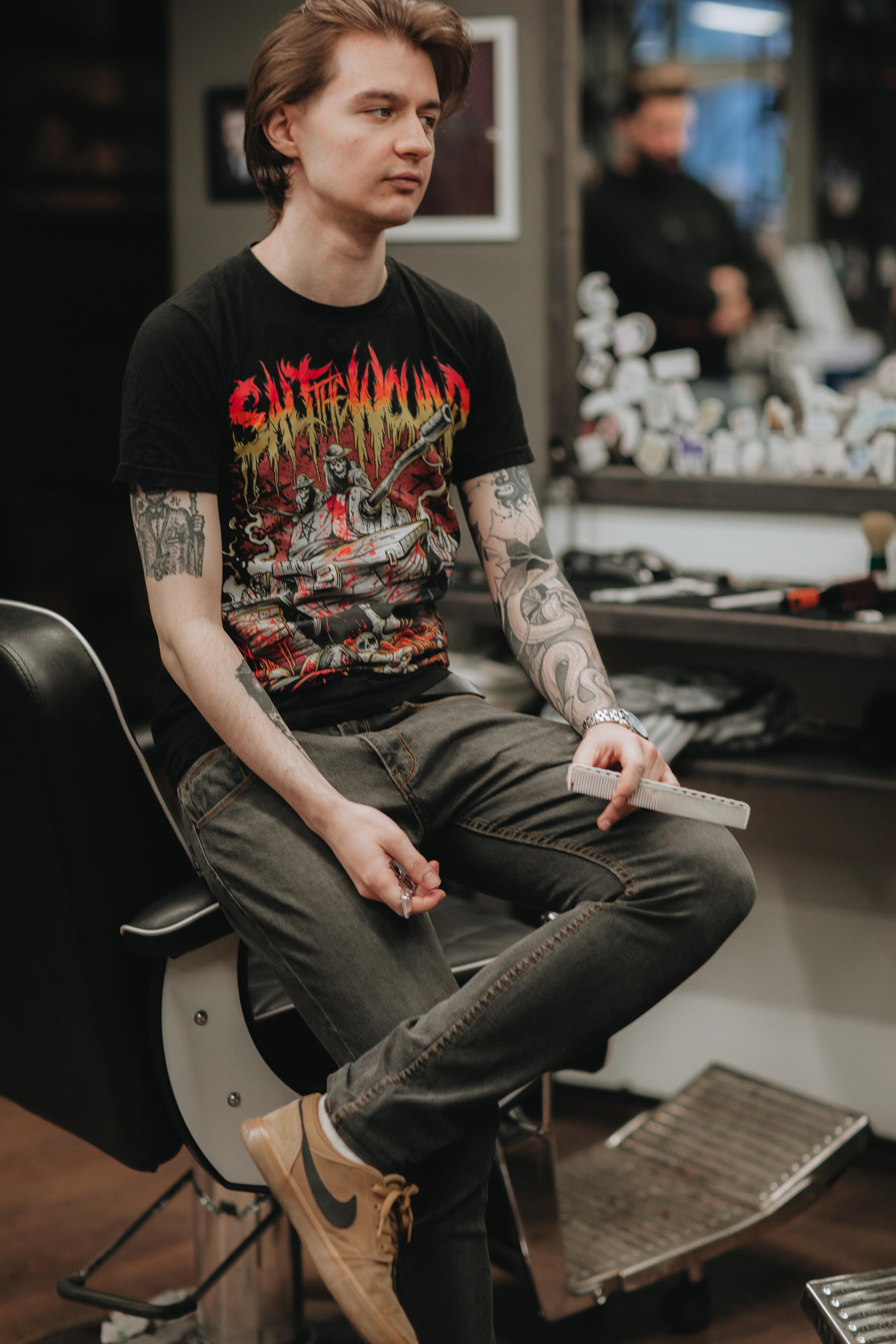 Контент для барбершопа BORODACH. Ваш фотограф Любовь Чистякова