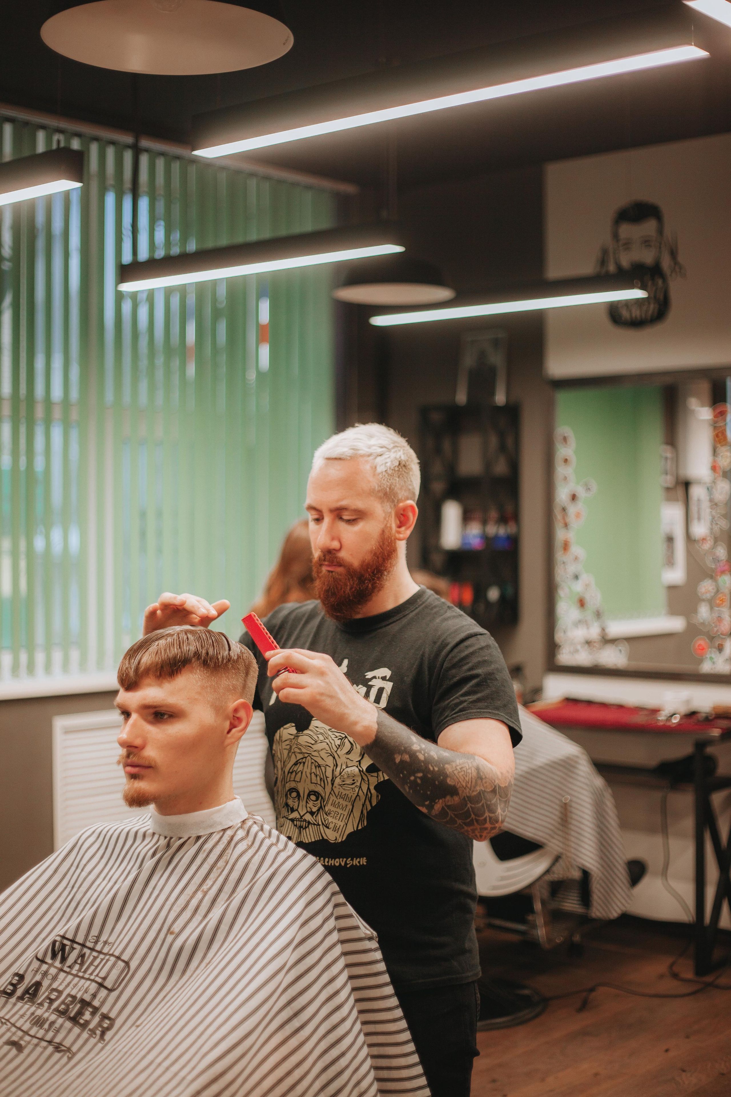 Контент для барбершопа BORODACH. Ваш фотограф Любовь Чистякова