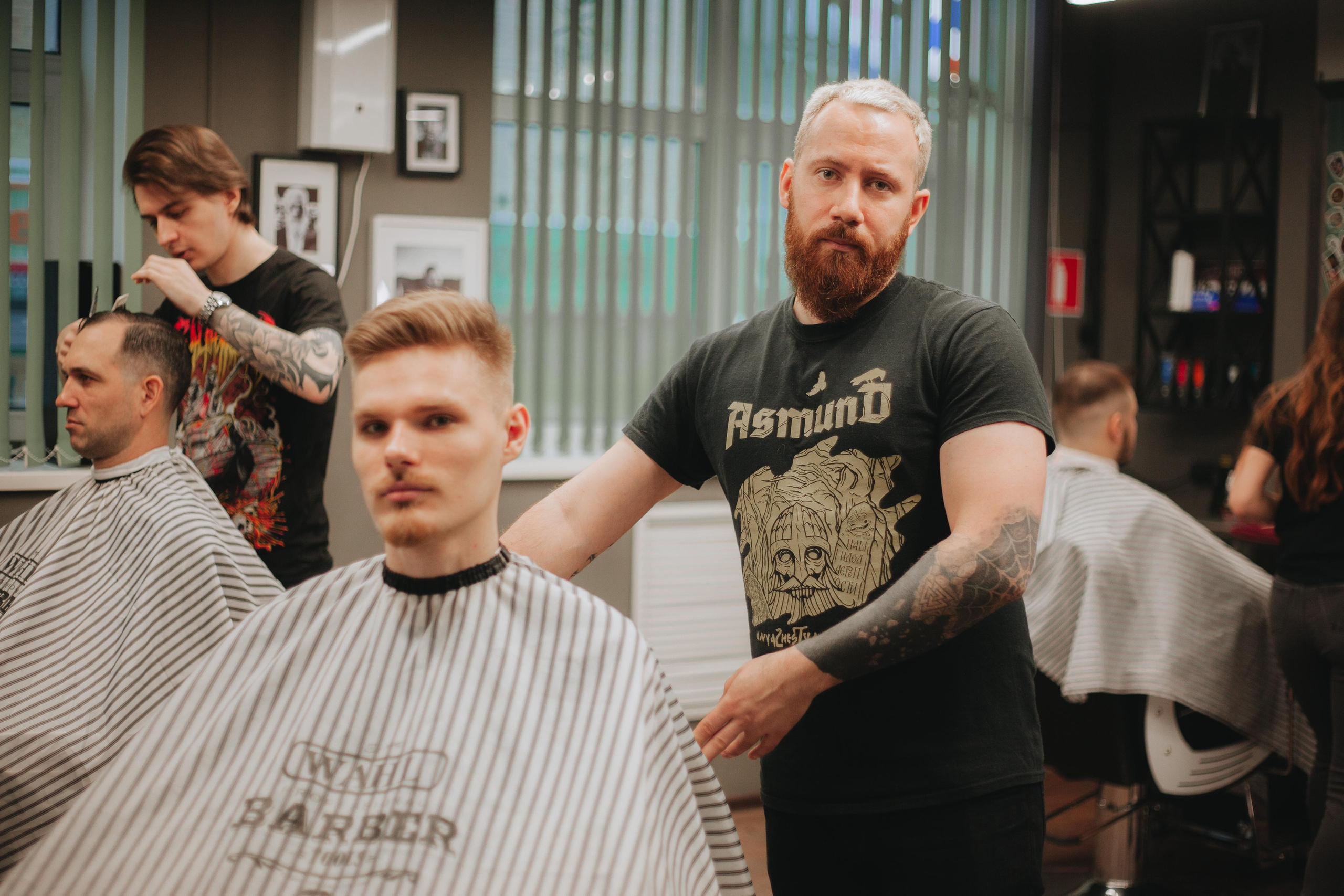 Контент для барбершопа BORODACH. Ваш фотограф Любовь Чистякова
