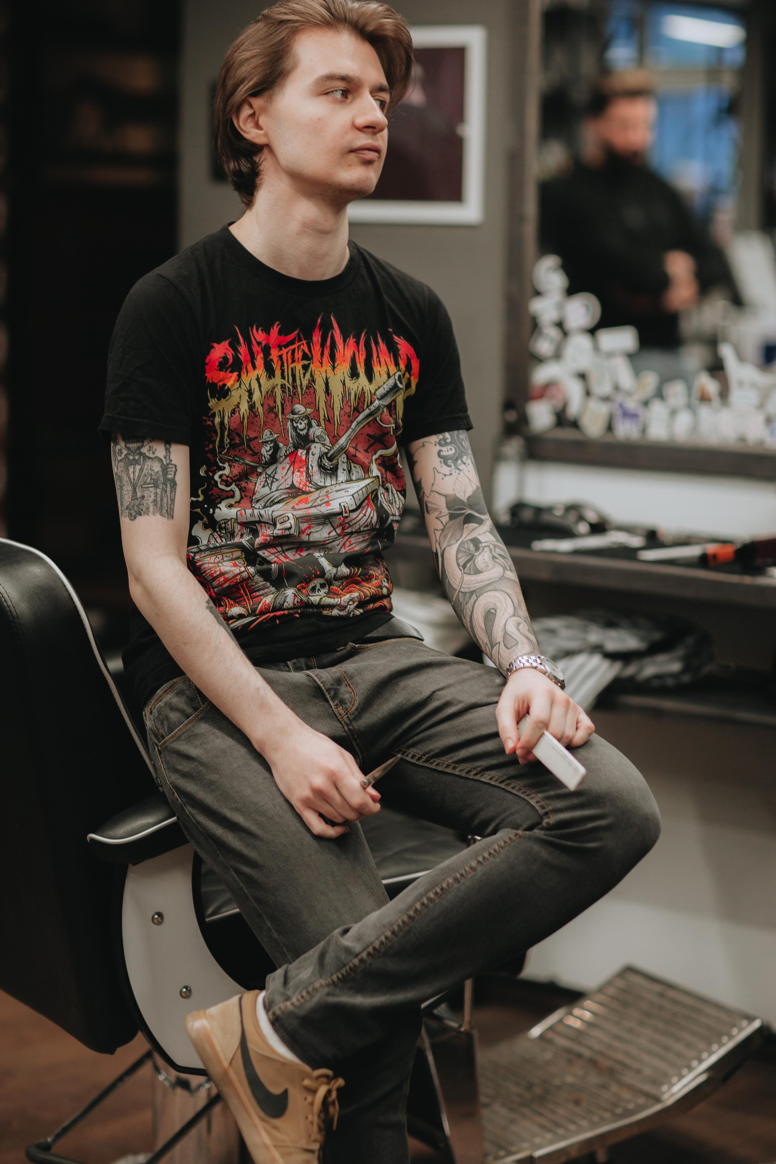 Контент для барбершопа BORODACH. Ваш фотограф Любовь Чистякова