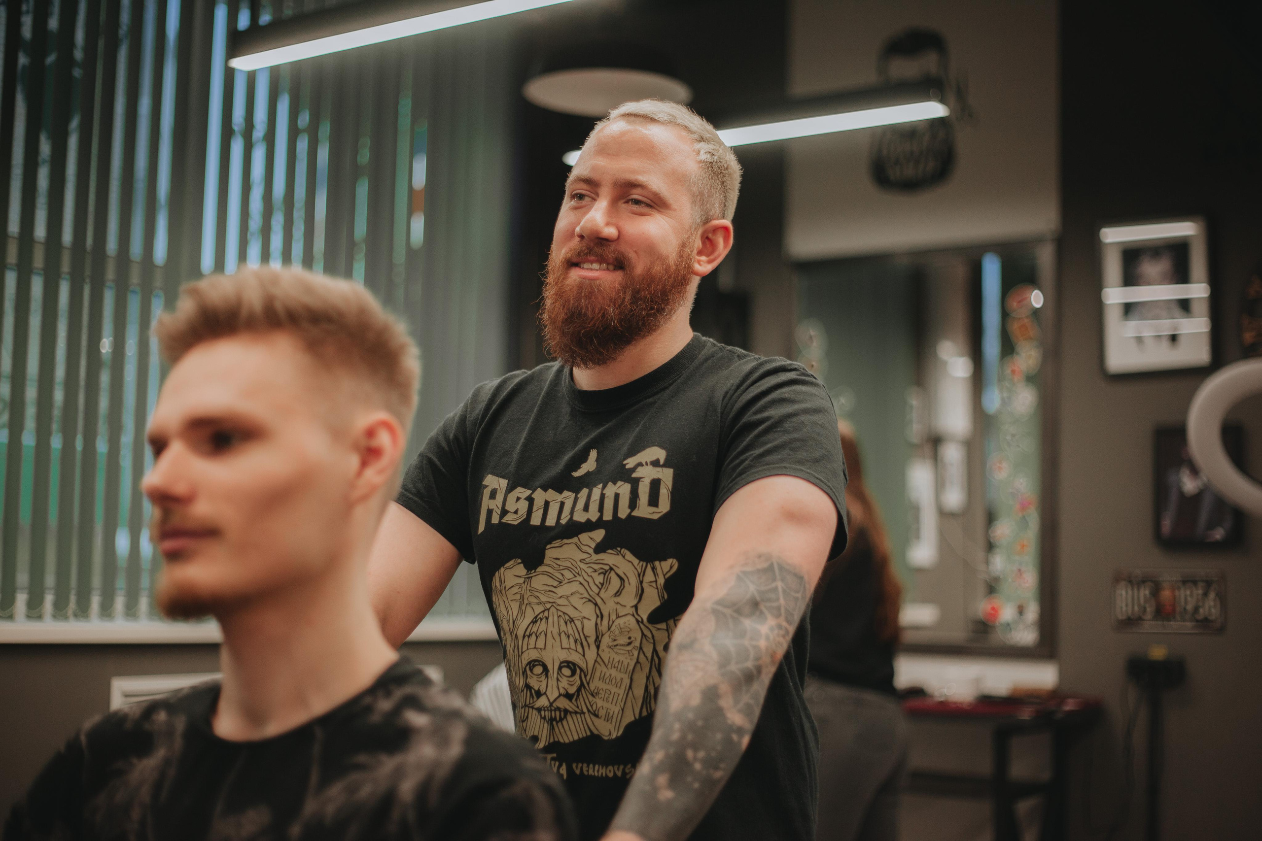 Контент для барбершопа BORODACH. Ваш фотограф Любовь Чистякова