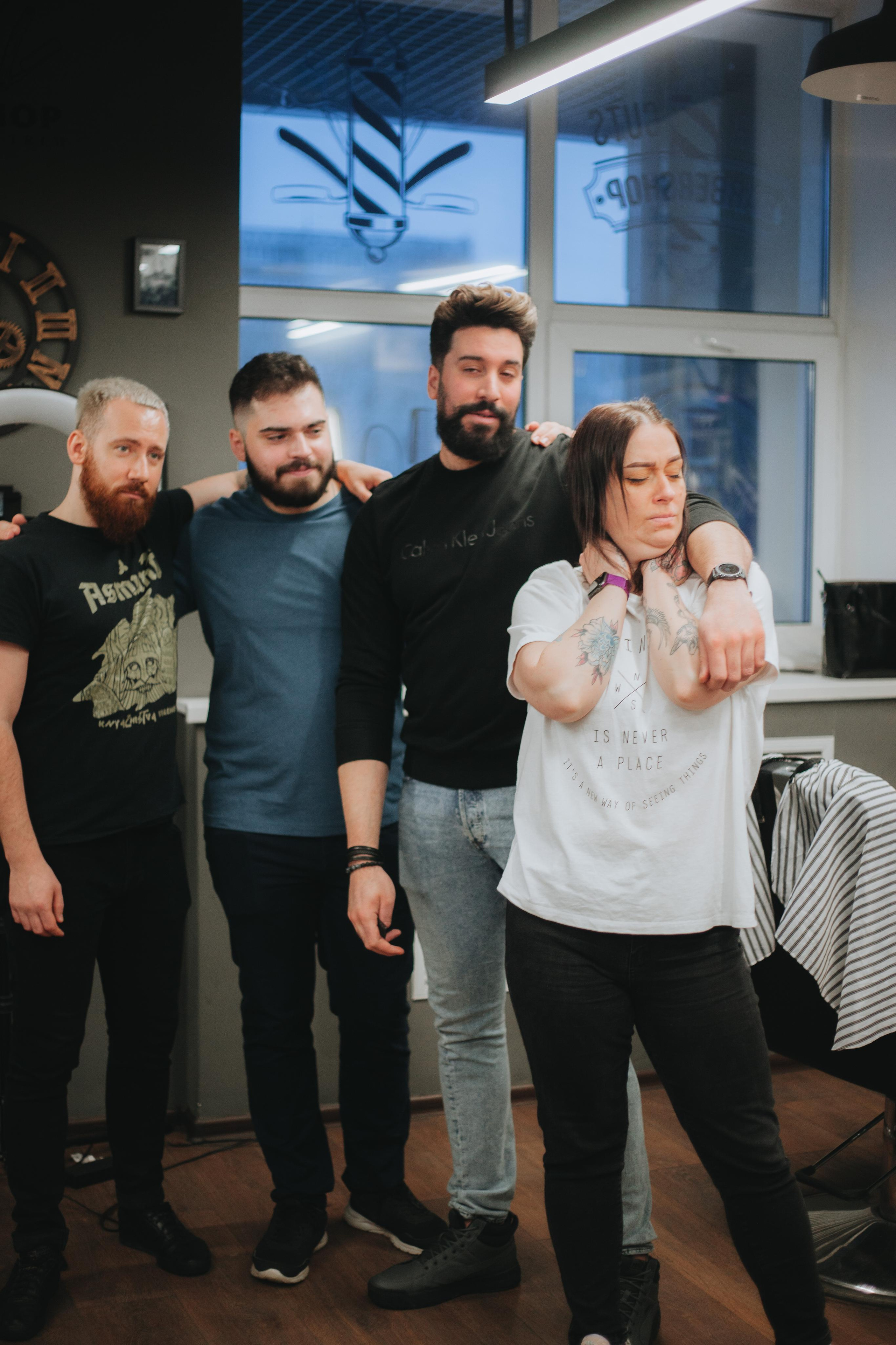 Контент для барбершопа BORODACH. Ваш фотограф Любовь Чистякова