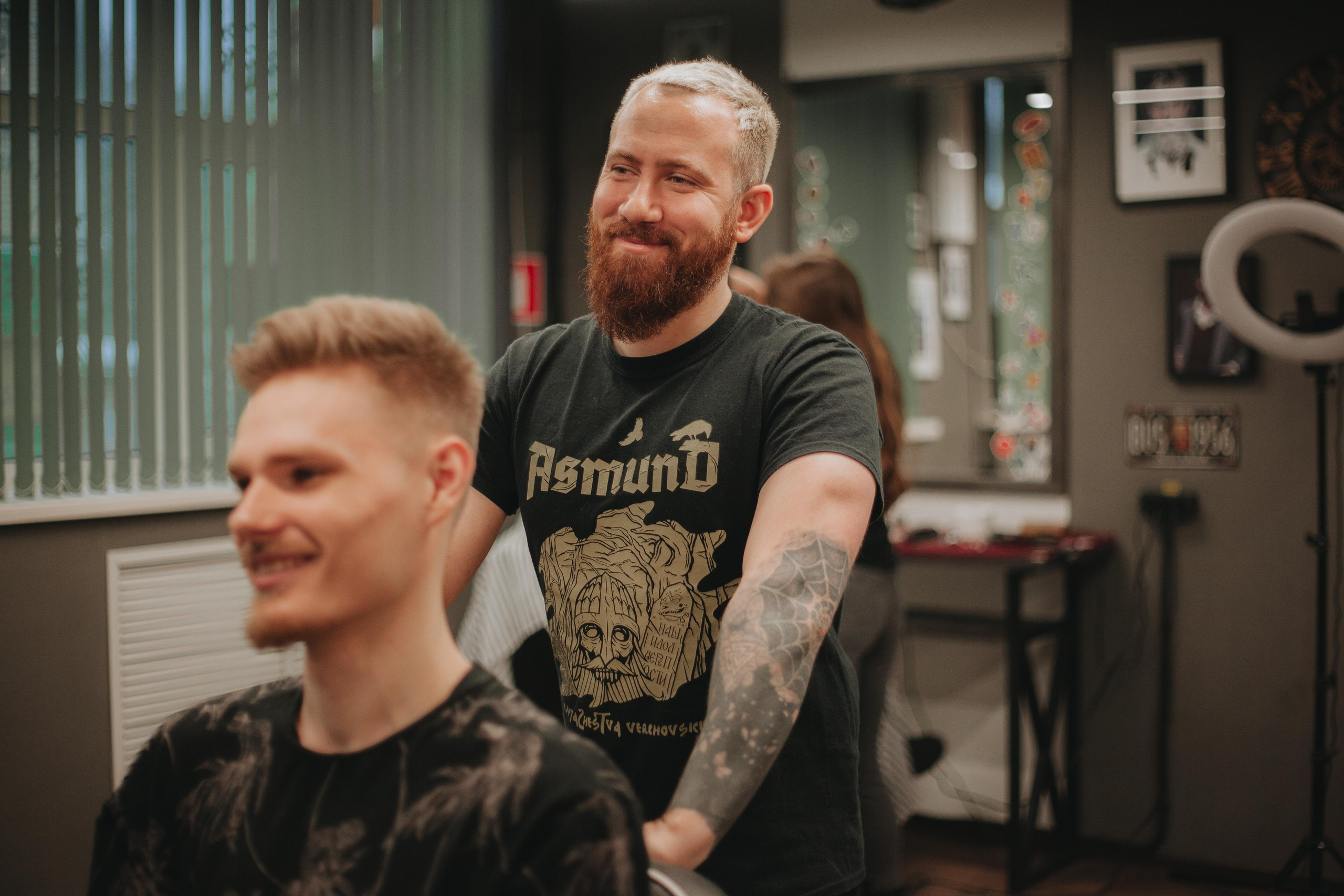 Контент для барбершопа BORODACH. Ваш фотограф Любовь Чистякова