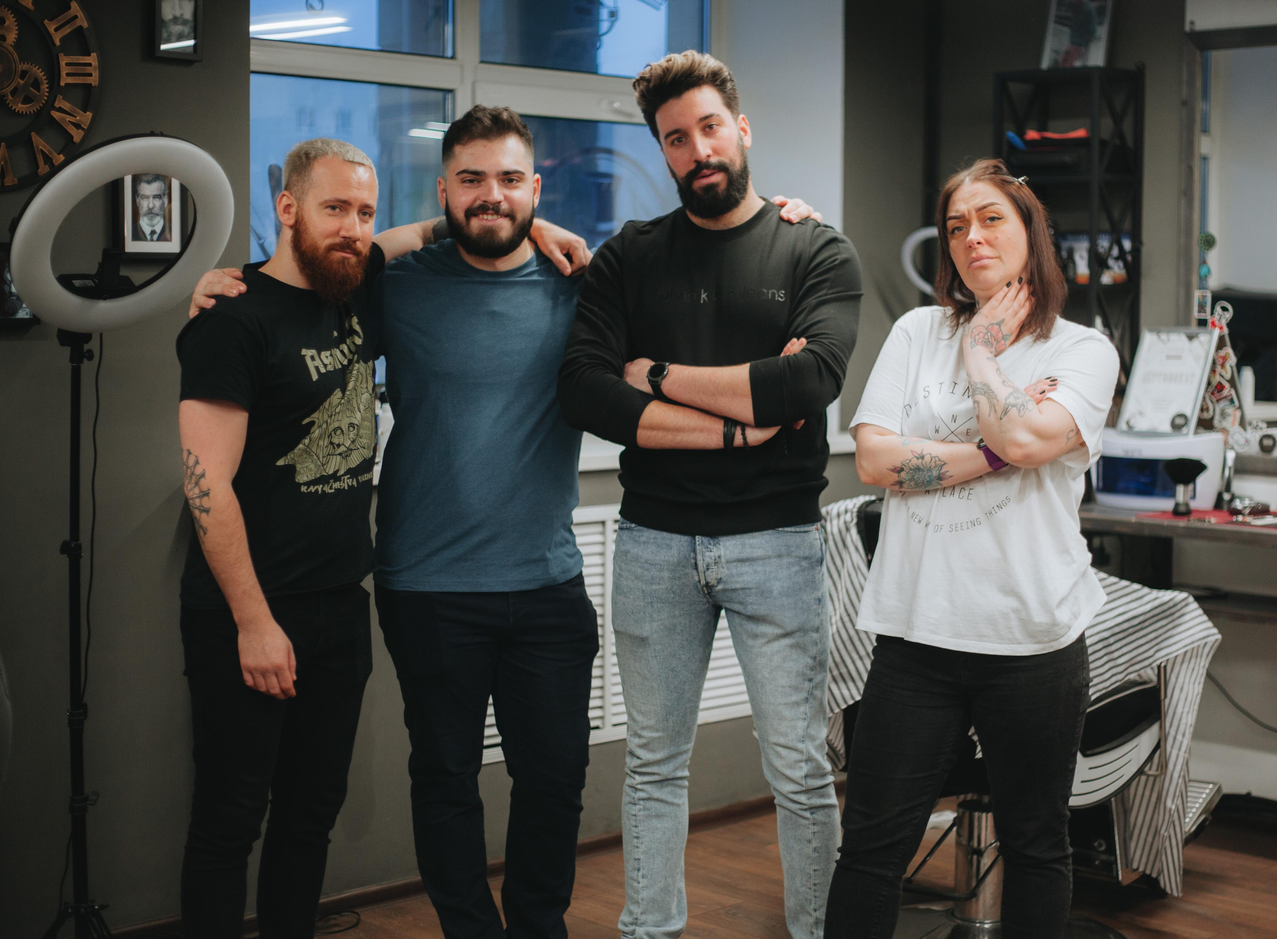 Контент для барбершопа BORODACH. Ваш фотограф Любовь Чистякова