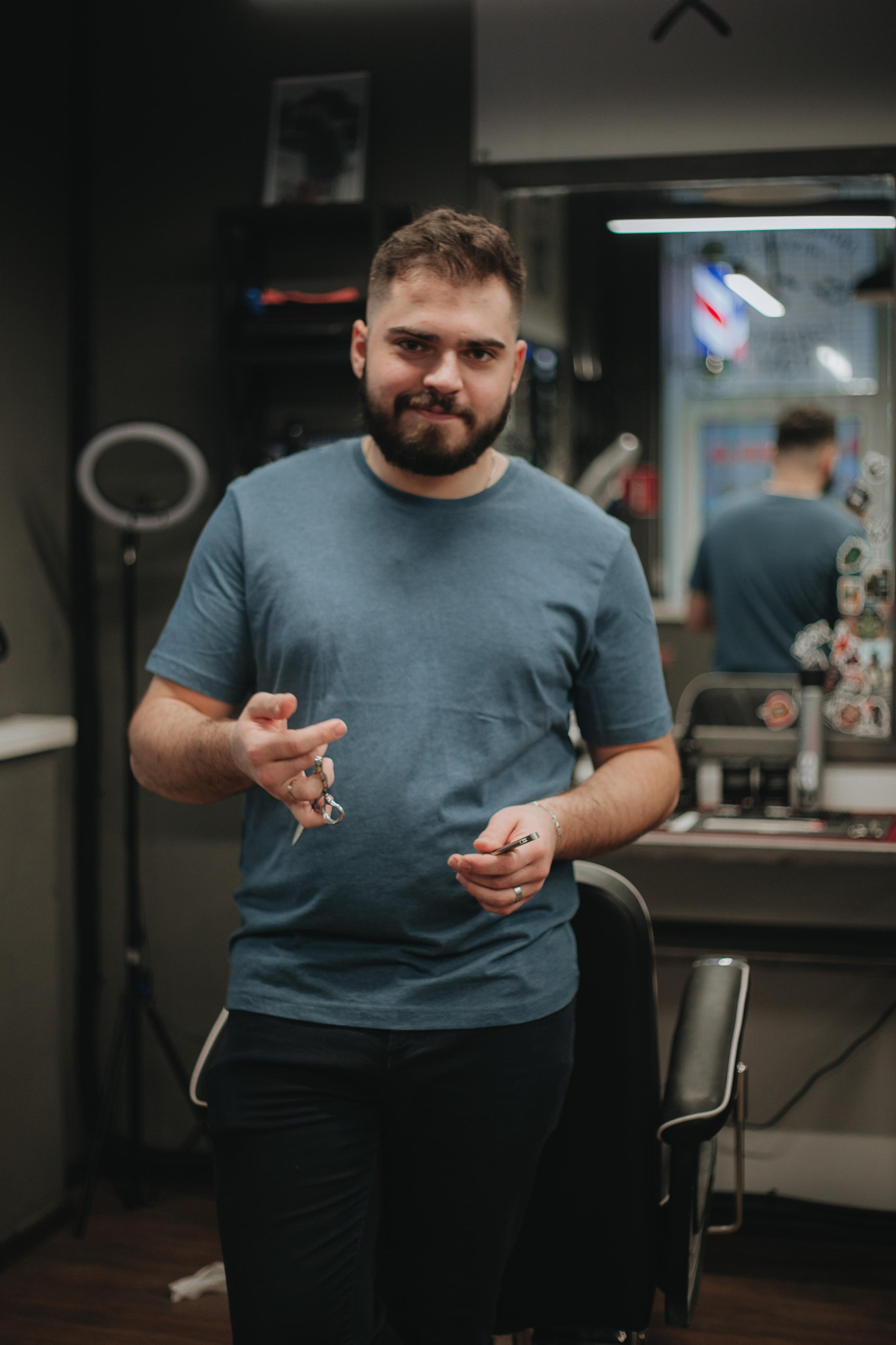 Контент для барбершопа BORODACH. Ваш фотограф Любовь Чистякова