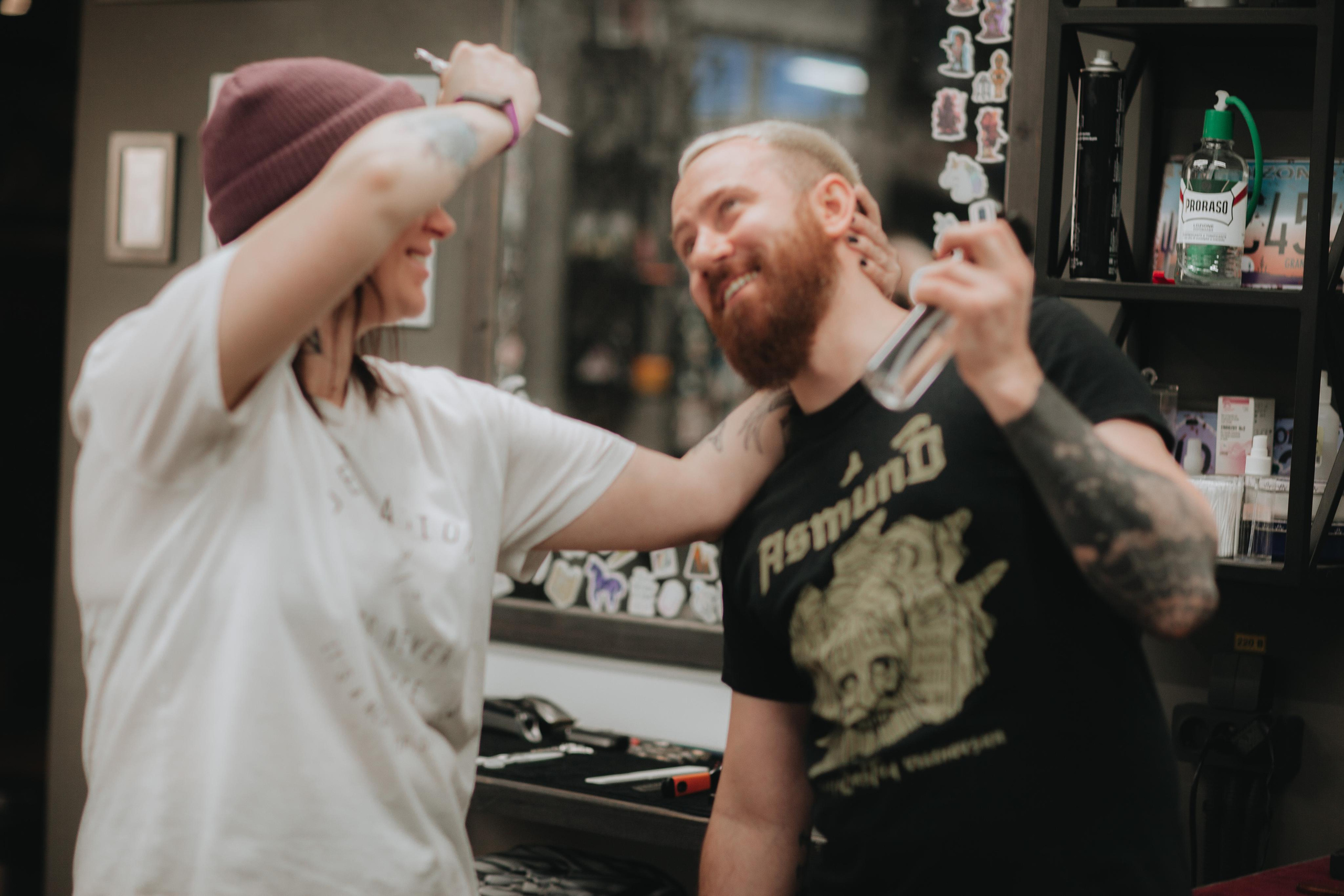 Контент для барбершопа BORODACH. Ваш фотограф Любовь Чистякова