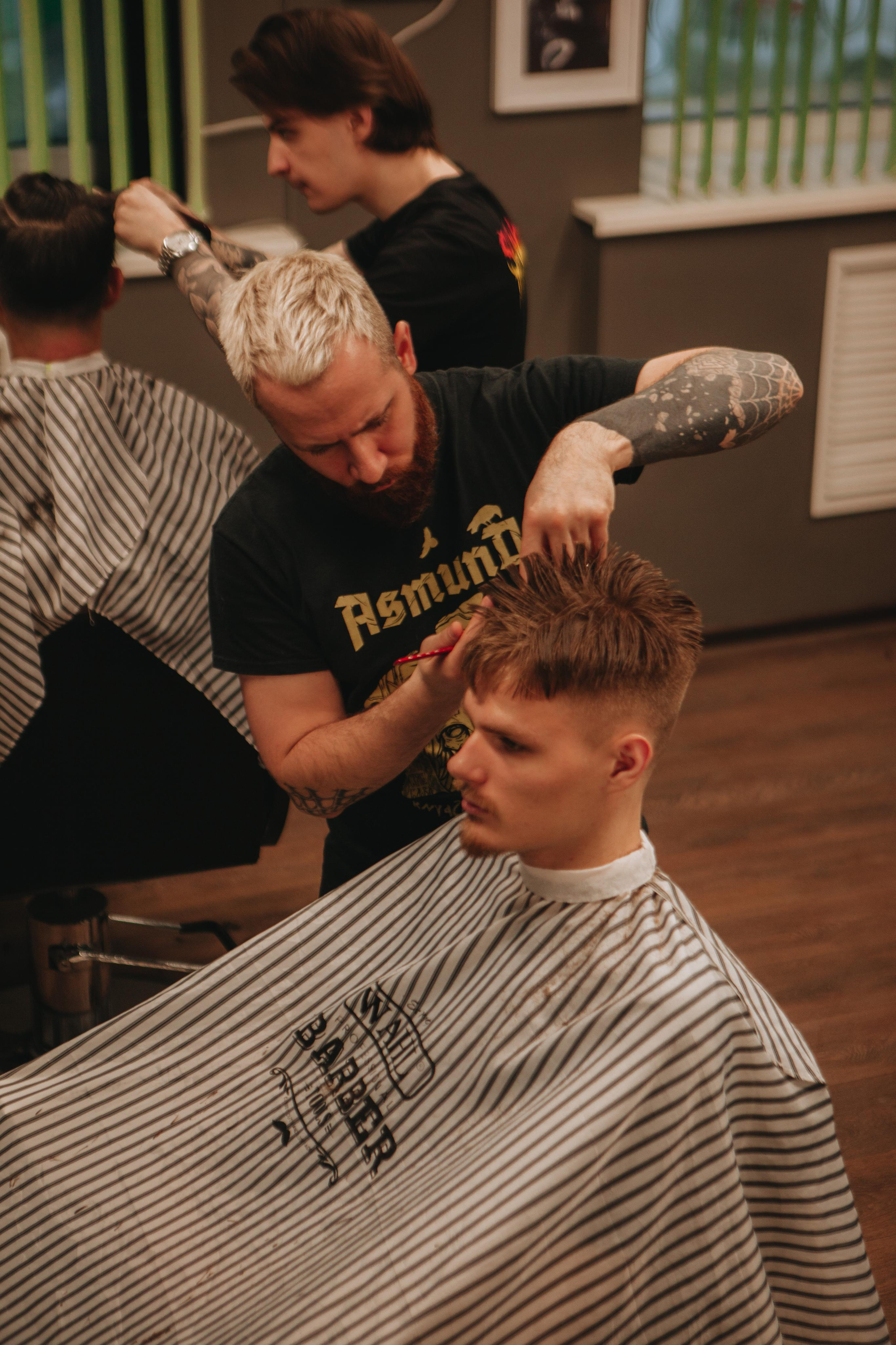 Контент для барбершопа BORODACH. Ваш фотограф Любовь Чистякова