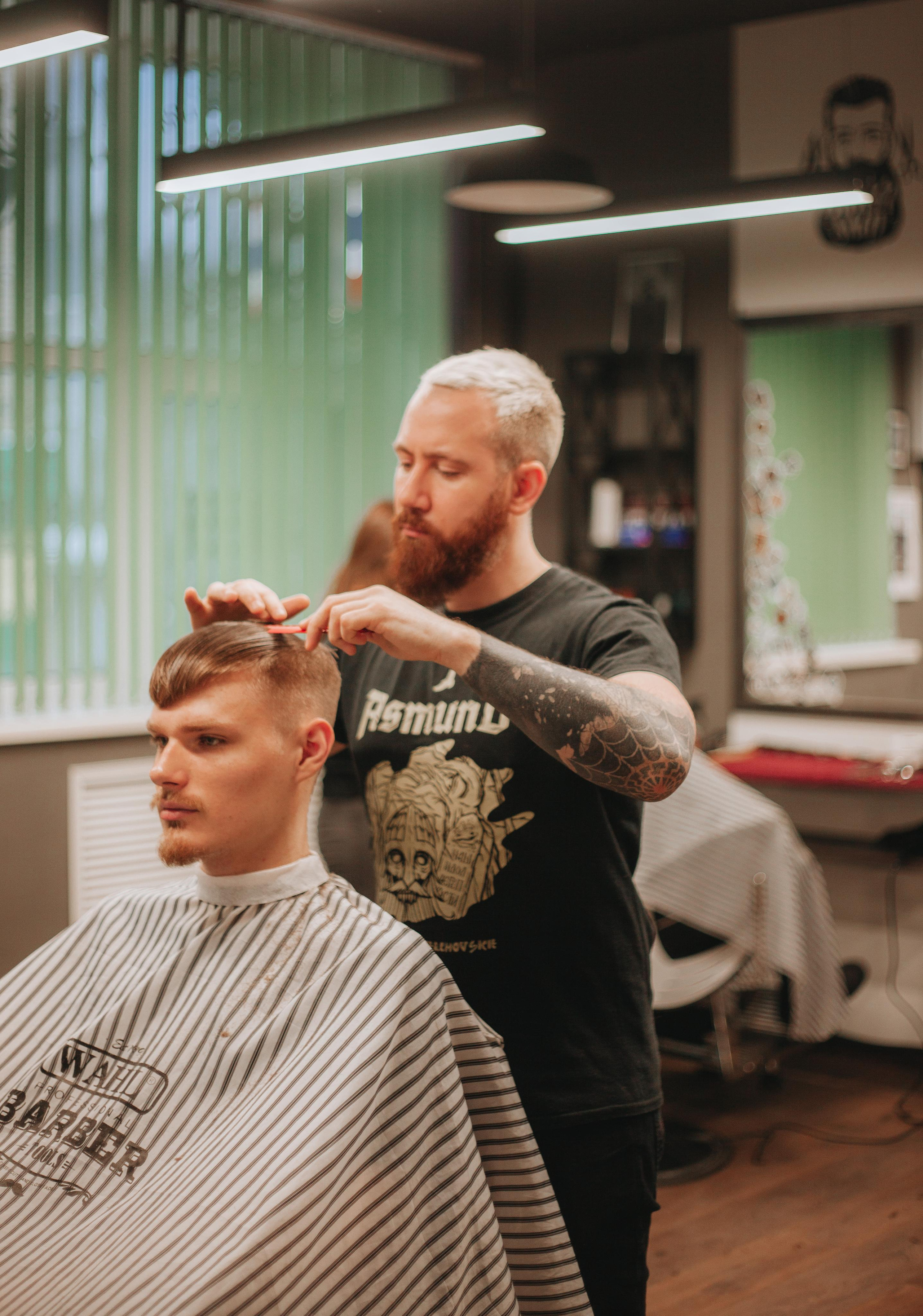 Контент для барбершопа BORODACH. Ваш фотограф Любовь Чистякова