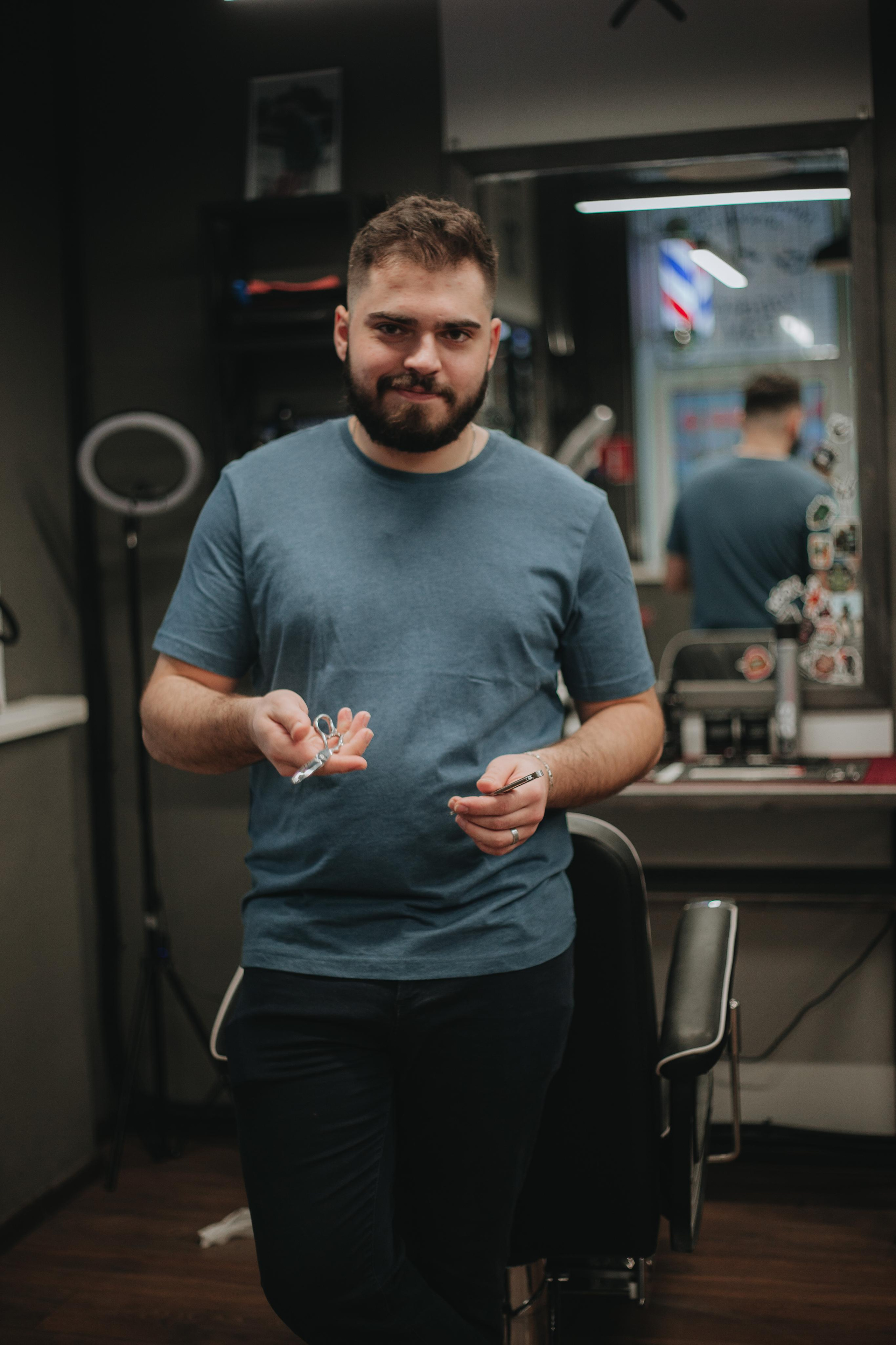 Контент для барбершопа BORODACH. Ваш фотограф Любовь Чистякова