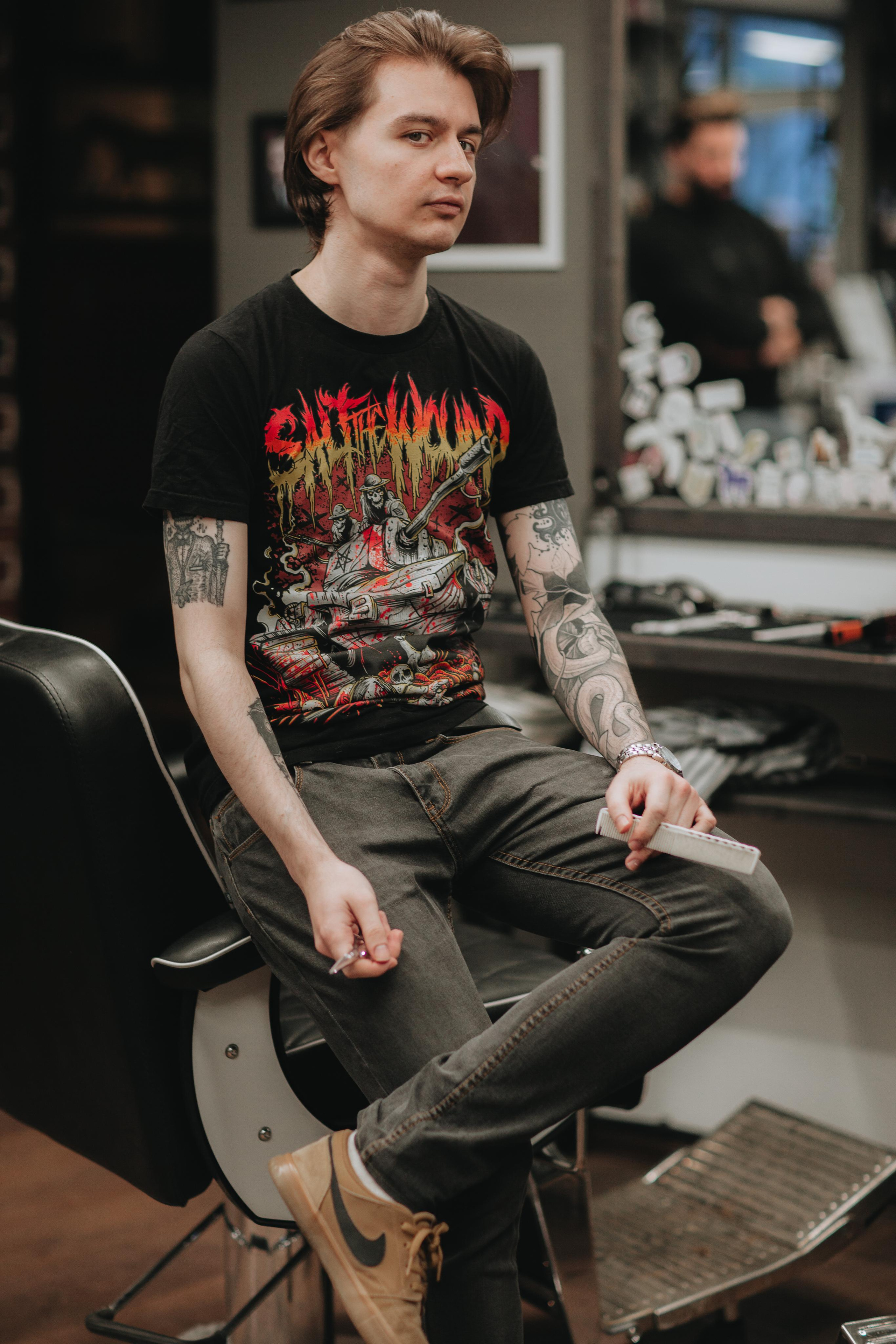 Контент для барбершопа BORODACH. Ваш фотограф Любовь Чистякова