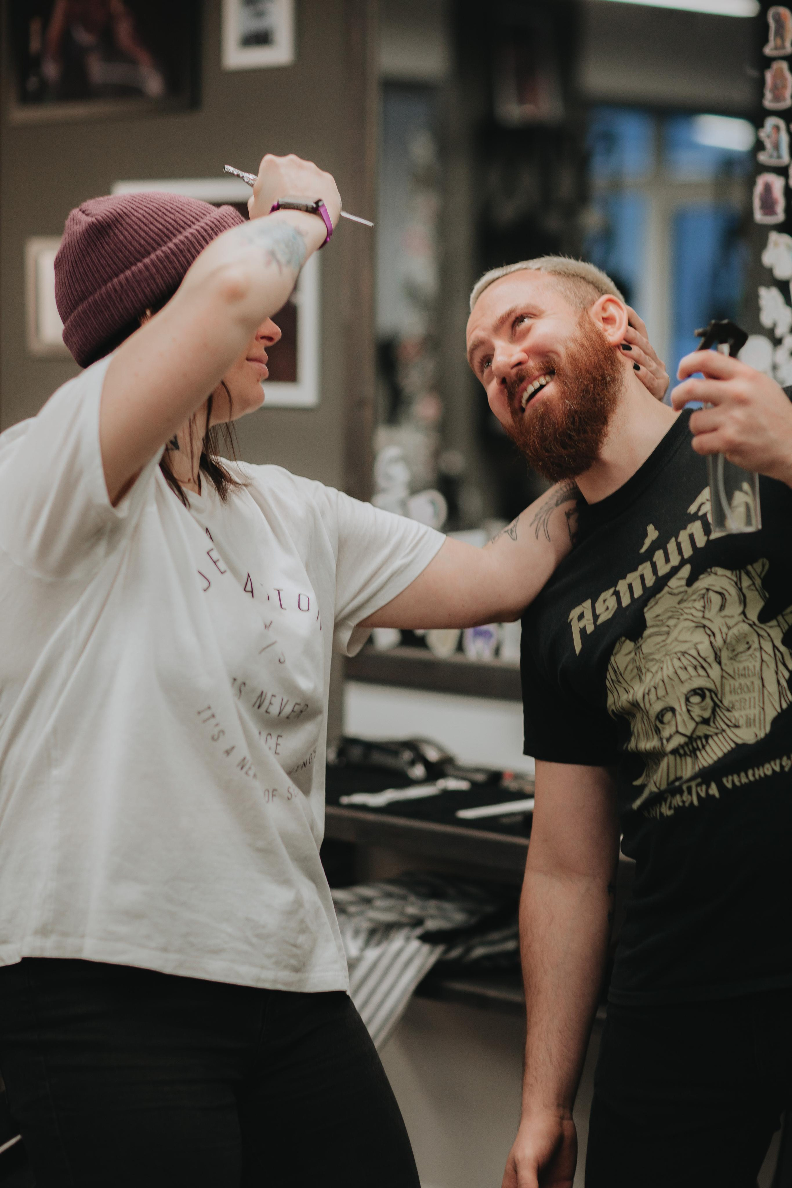 Контент для барбершопа BORODACH. Ваш фотограф Любовь Чистякова