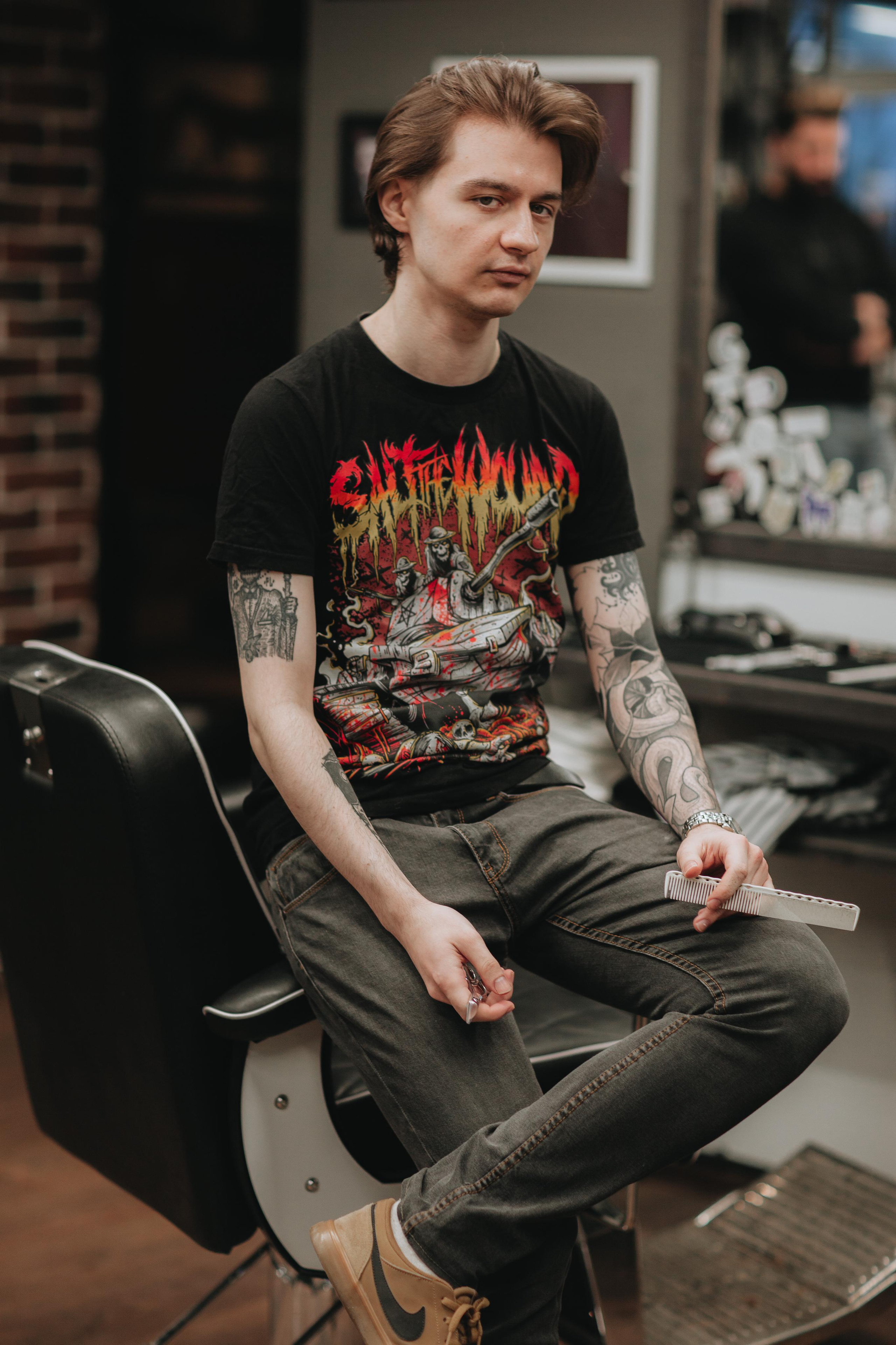 Контент для барбершопа BORODACH. Ваш фотограф Любовь Чистякова