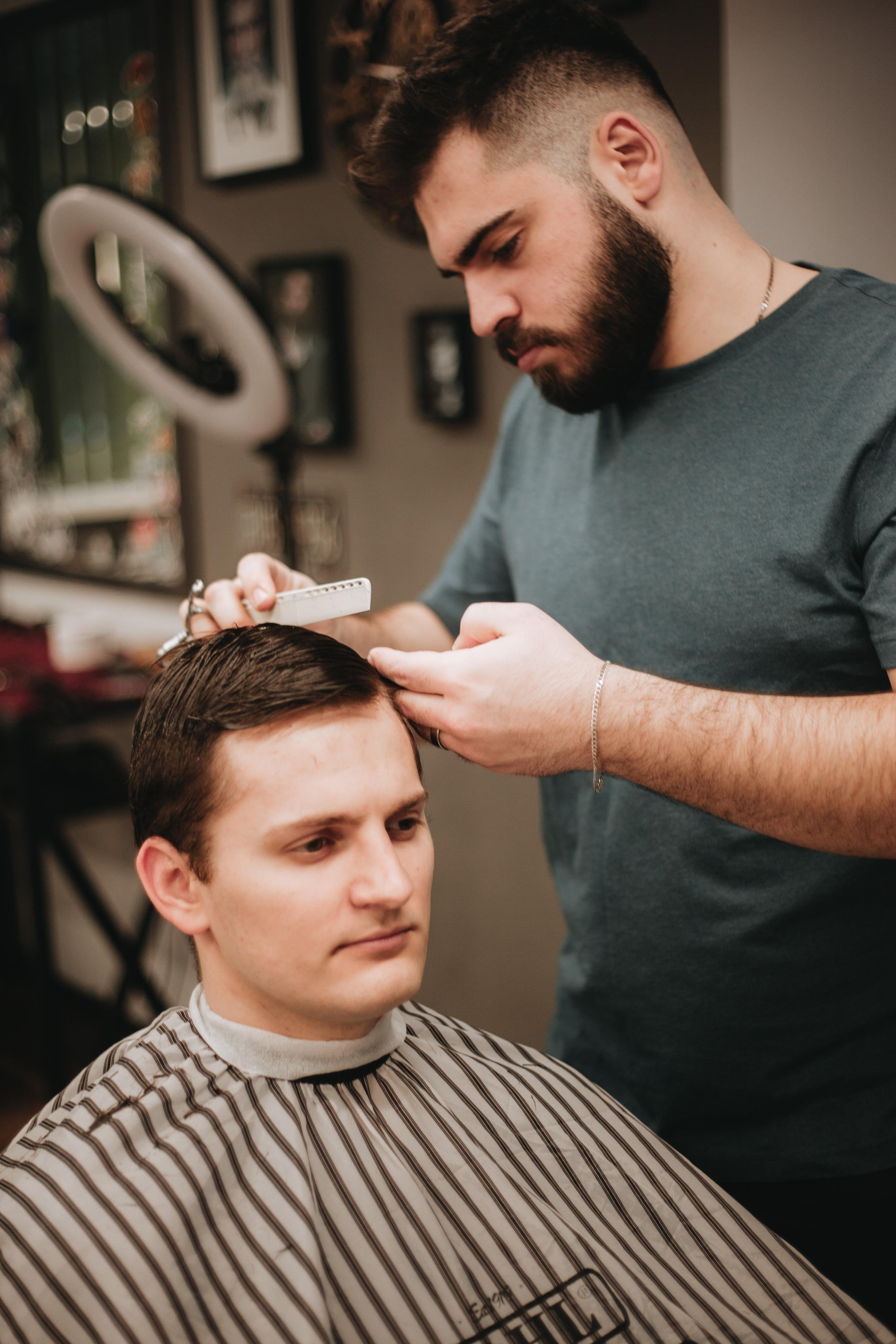 Контент для барбершопа BORODACH. Ваш фотограф Любовь Чистякова