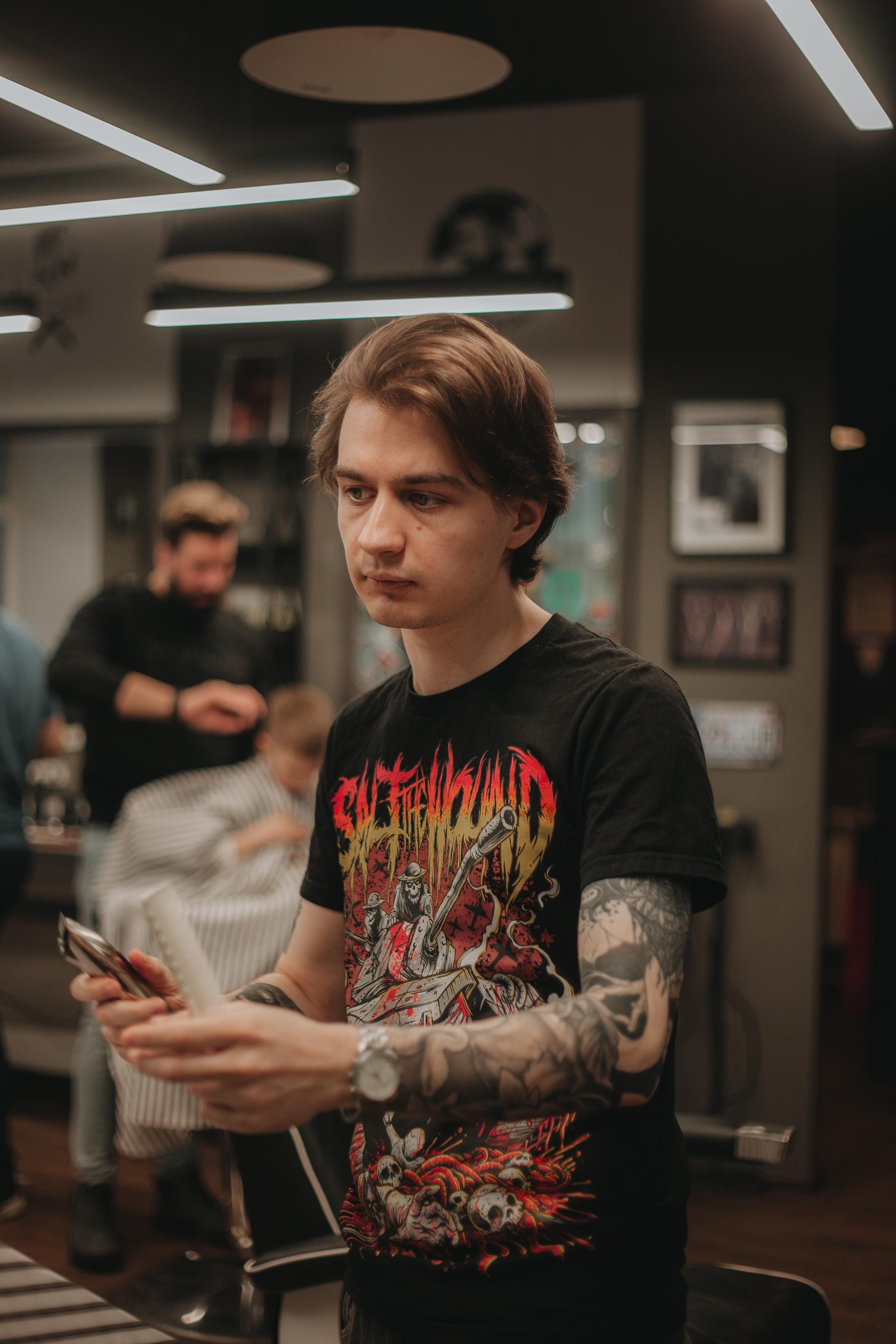 Контент для барбершопа BORODACH. Ваш фотограф Любовь Чистякова