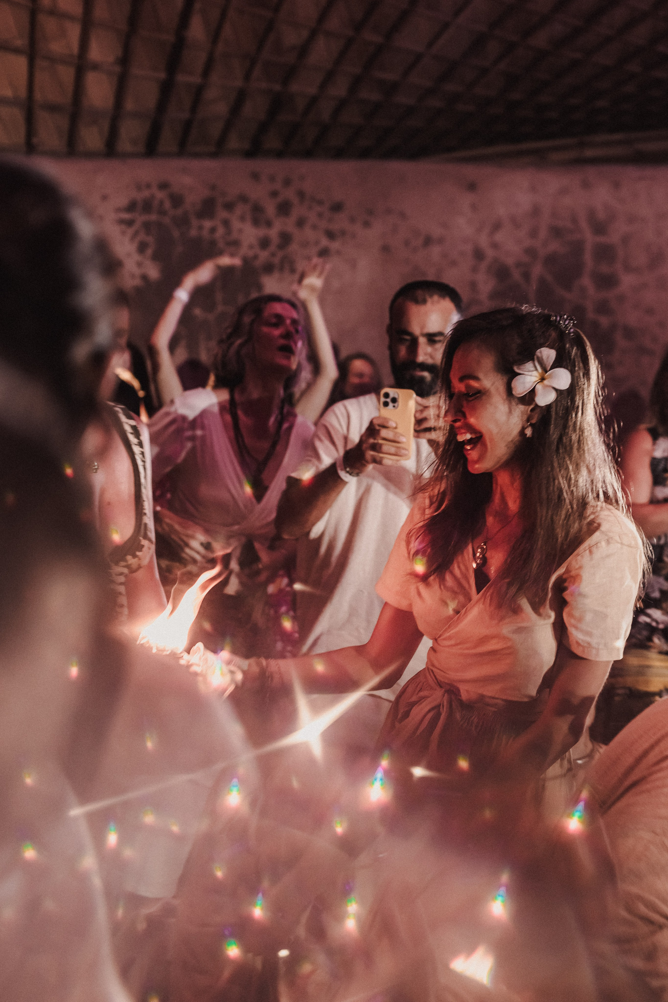 Hanuman Project kirtan at Alchemy march. Mariam Bagdasaryan