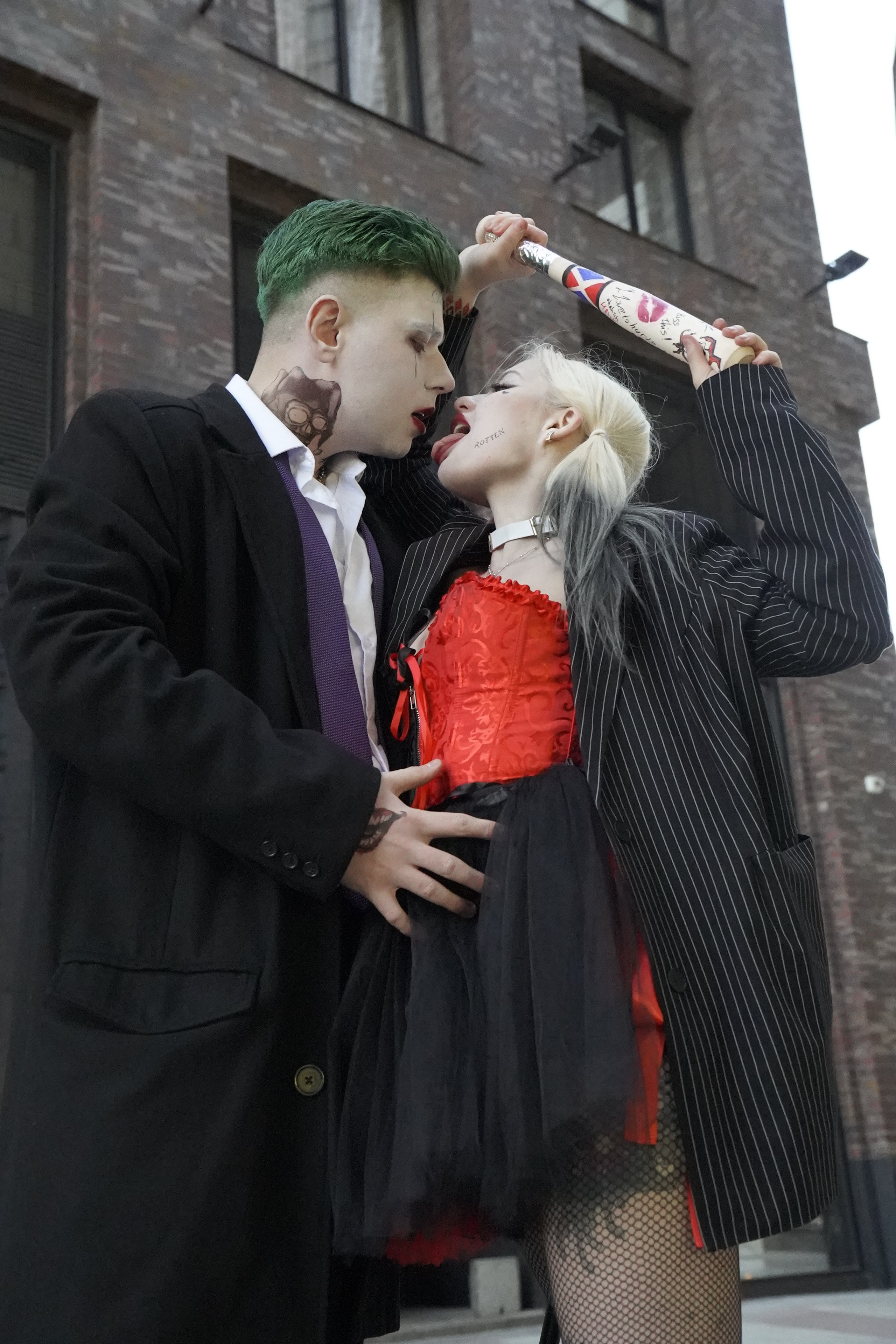 Харли и Джокер. Фотограф и видеограф Елена Суетенкова, Создание ярких воспоминаний о важных событиях. Москва, Россия, Мир