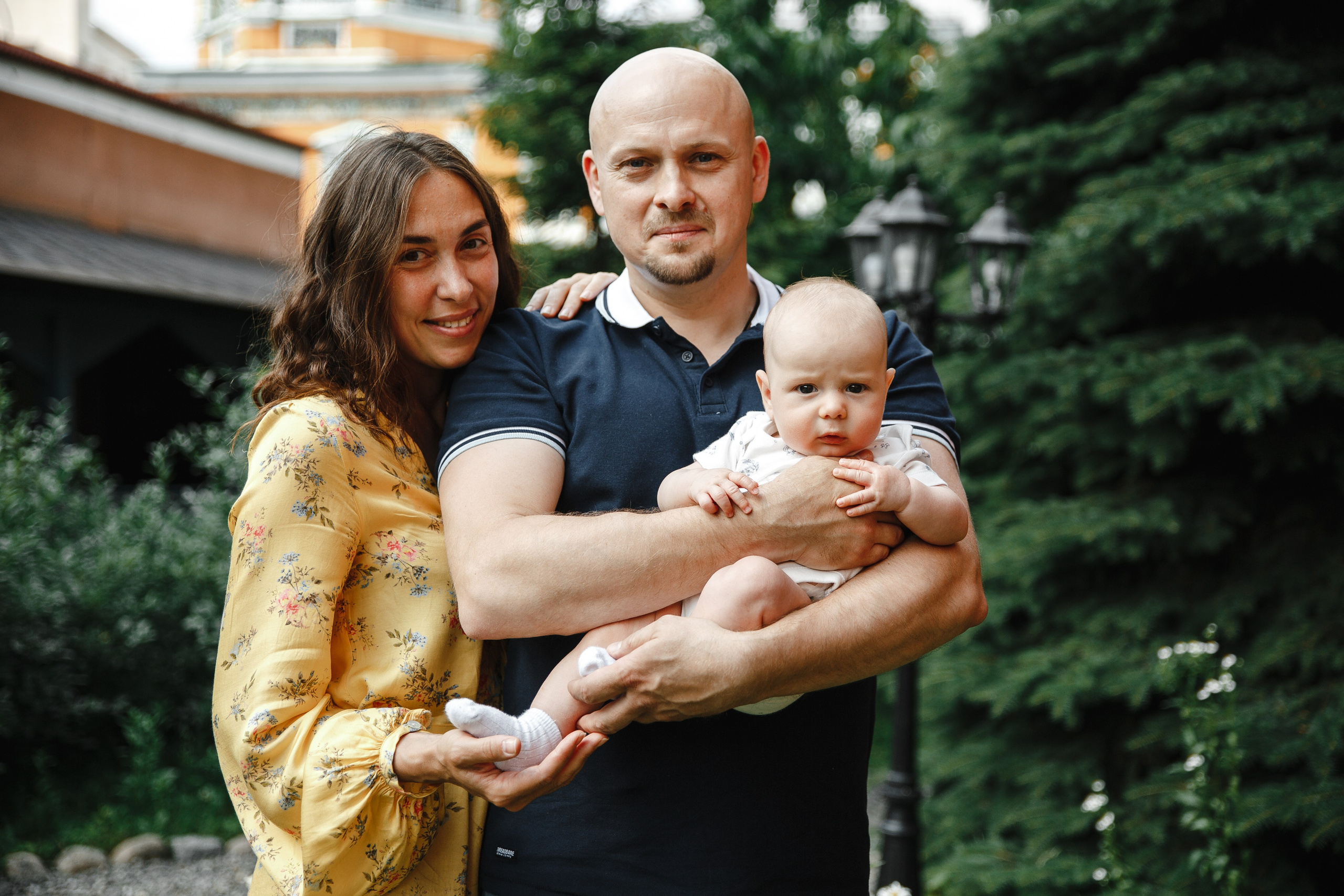 Крещение в Храме Григория Неокесарийского на Б. Полянке в Москве. Фотограф на Крещение Москва