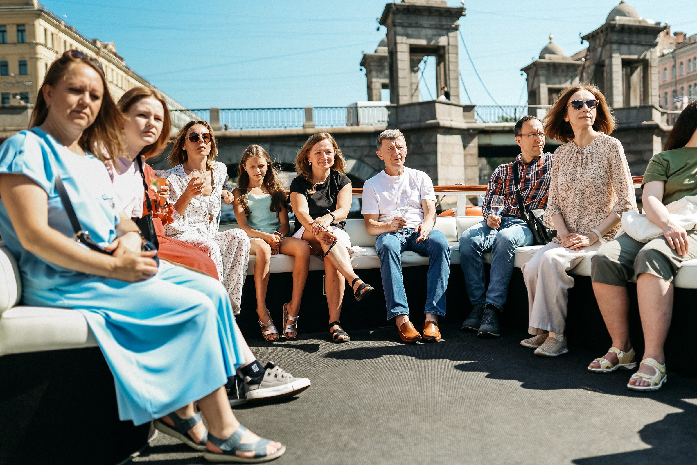 Репортажный фотограф на кораблик Питер