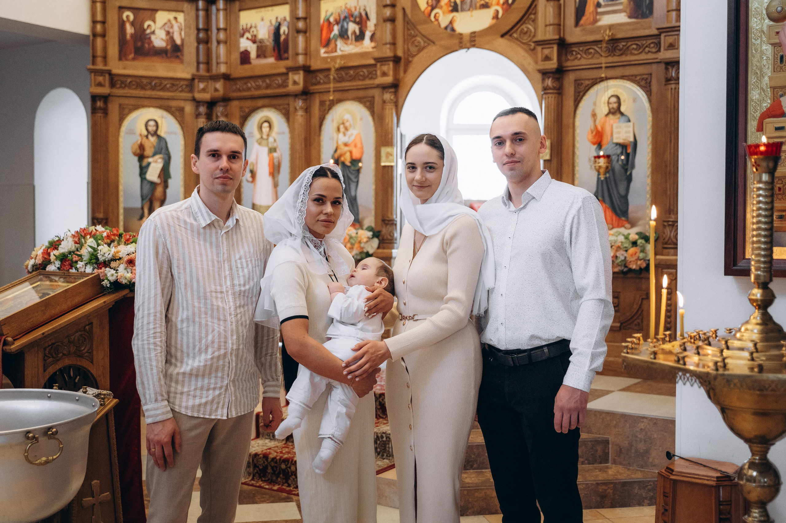 Крещение Мирона (Храм Преображения Господня). Семейный фотограф в Минске Дарья Дреко