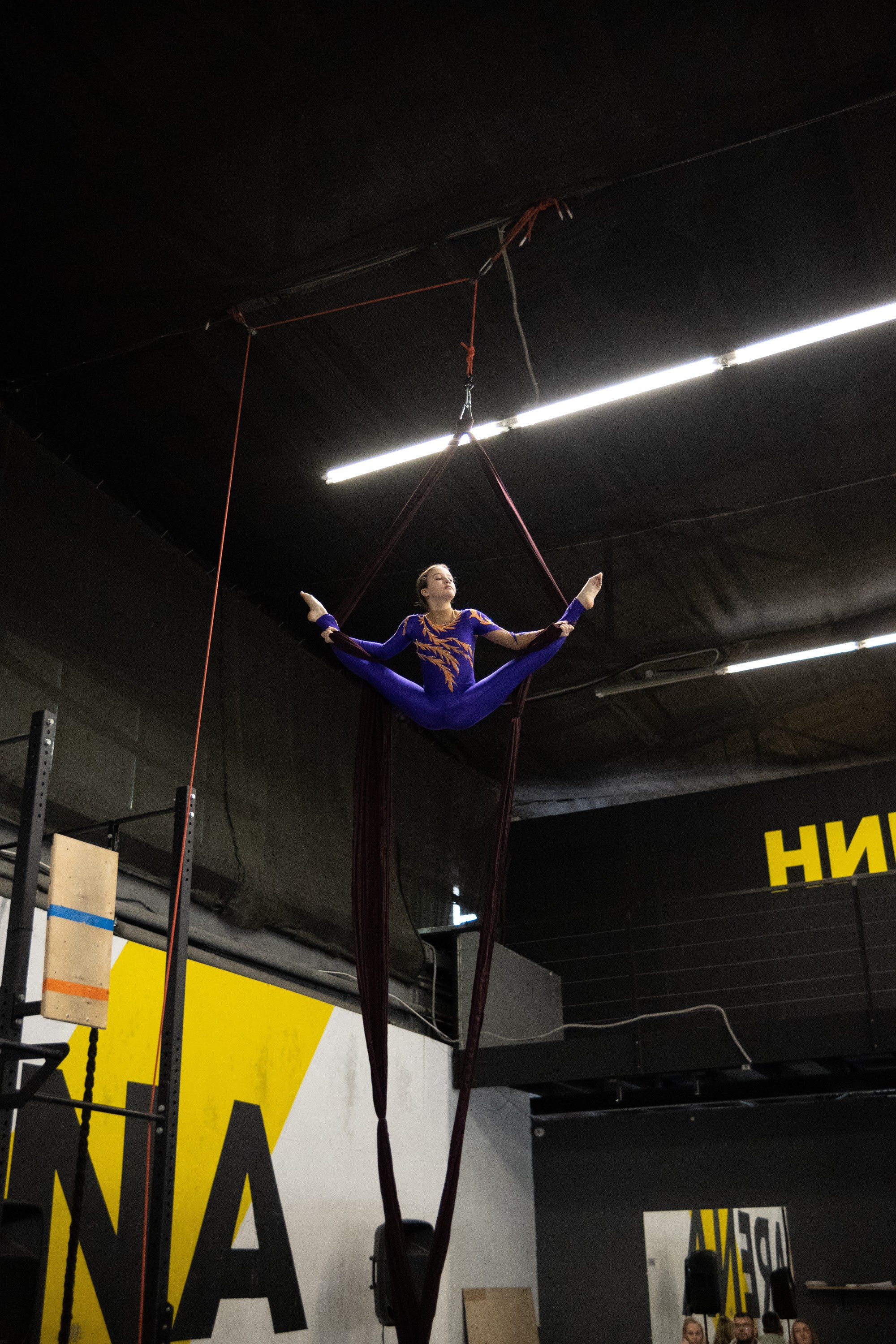 Внутриклубные соревнования по воздушной гимнастике 02.04.23