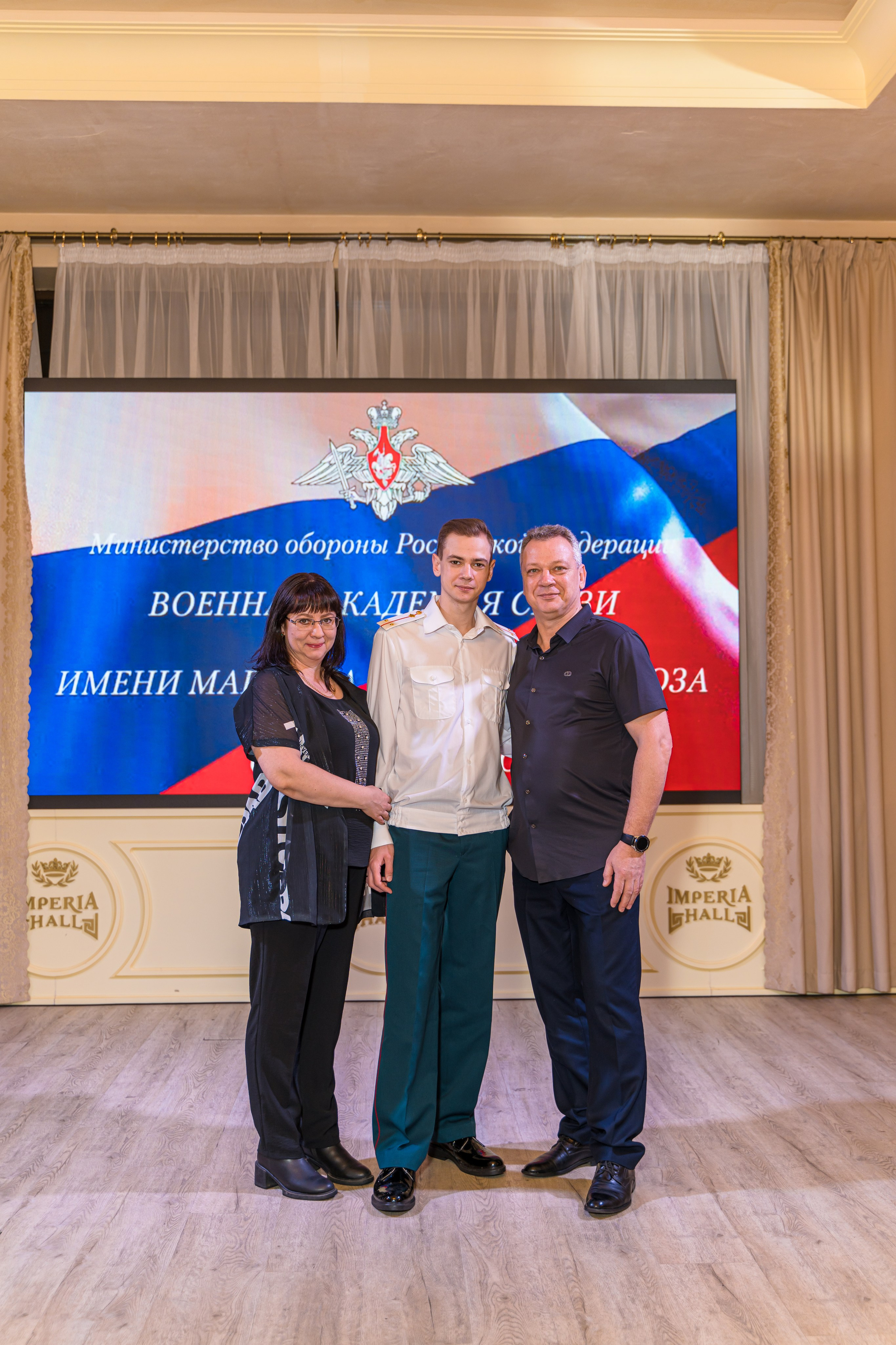 Фотосъемка выпуска военной академии и вручение дипломов