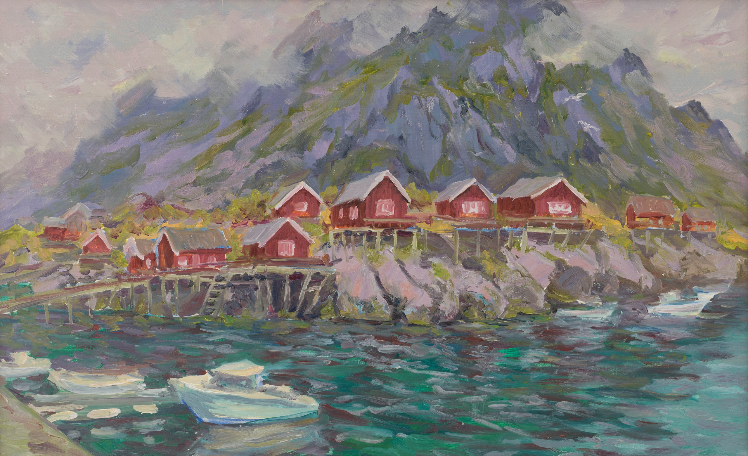 Пленэр / Plein air. Художник Василий Гасич